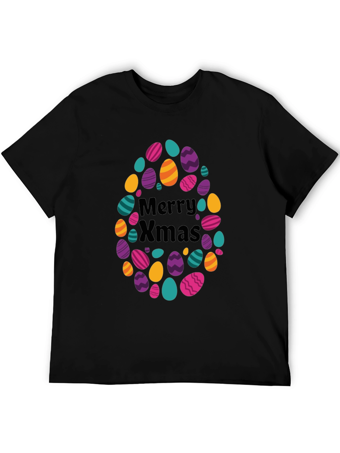 Merry Xmas Easter Egg T-Shirt - Festive Holiday Cheer