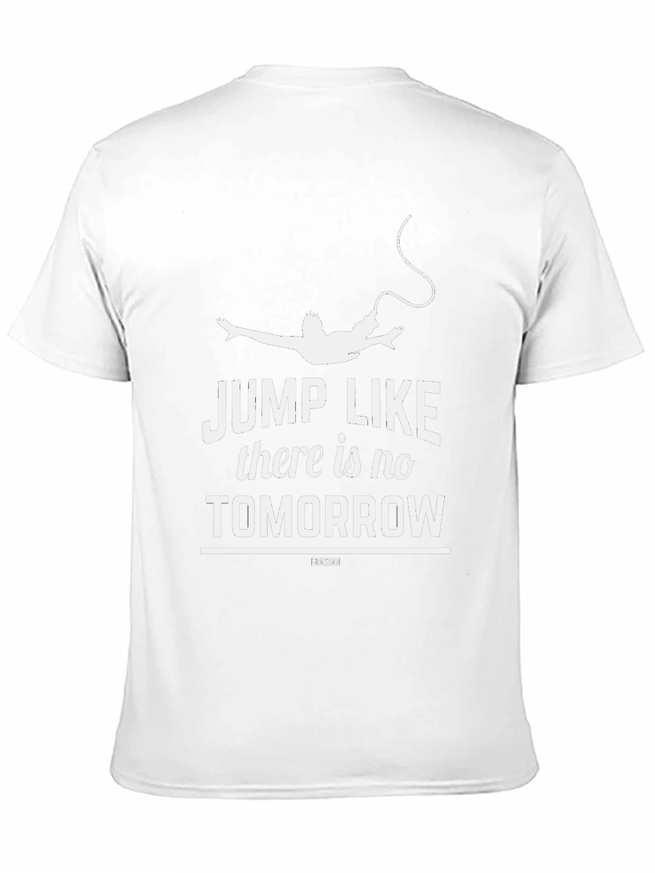 Jump Like Theres No Tomorrow Black T-Shirt