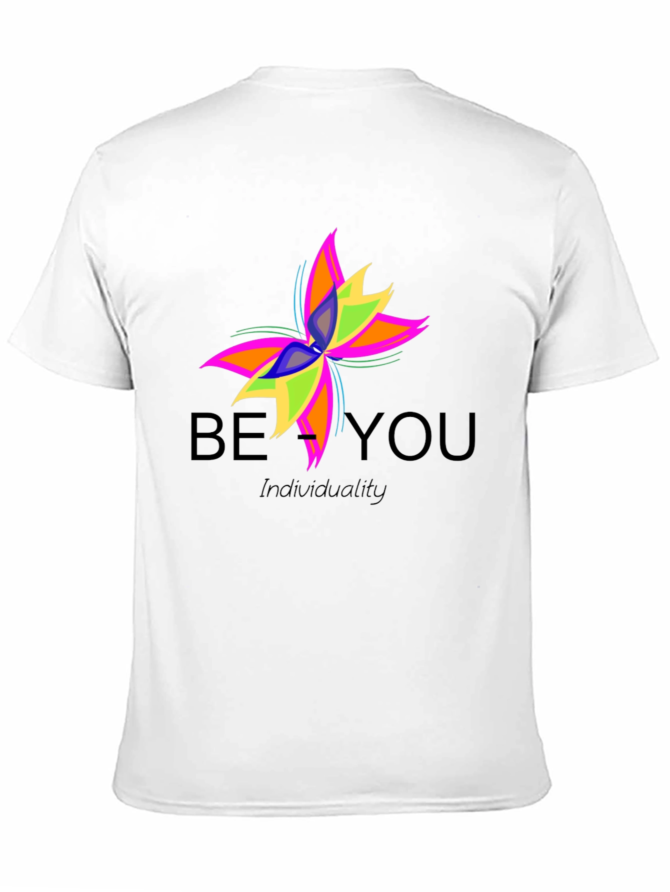 Be You Individuality Graphic Tee - Black