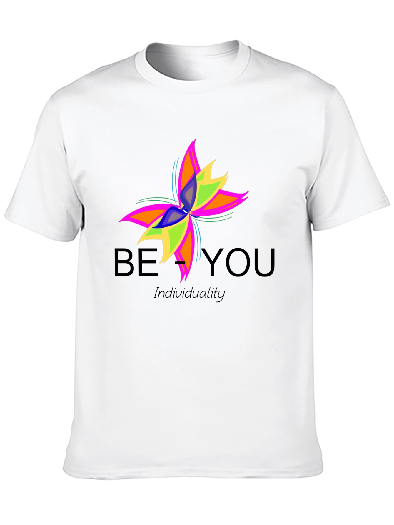 Be You Individuality Graphic Tee - Black