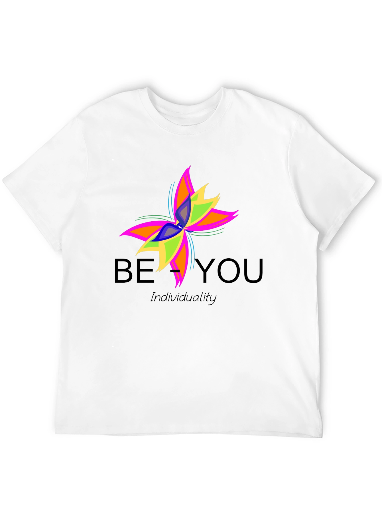 Be You Individuality Graphic Tee - Black