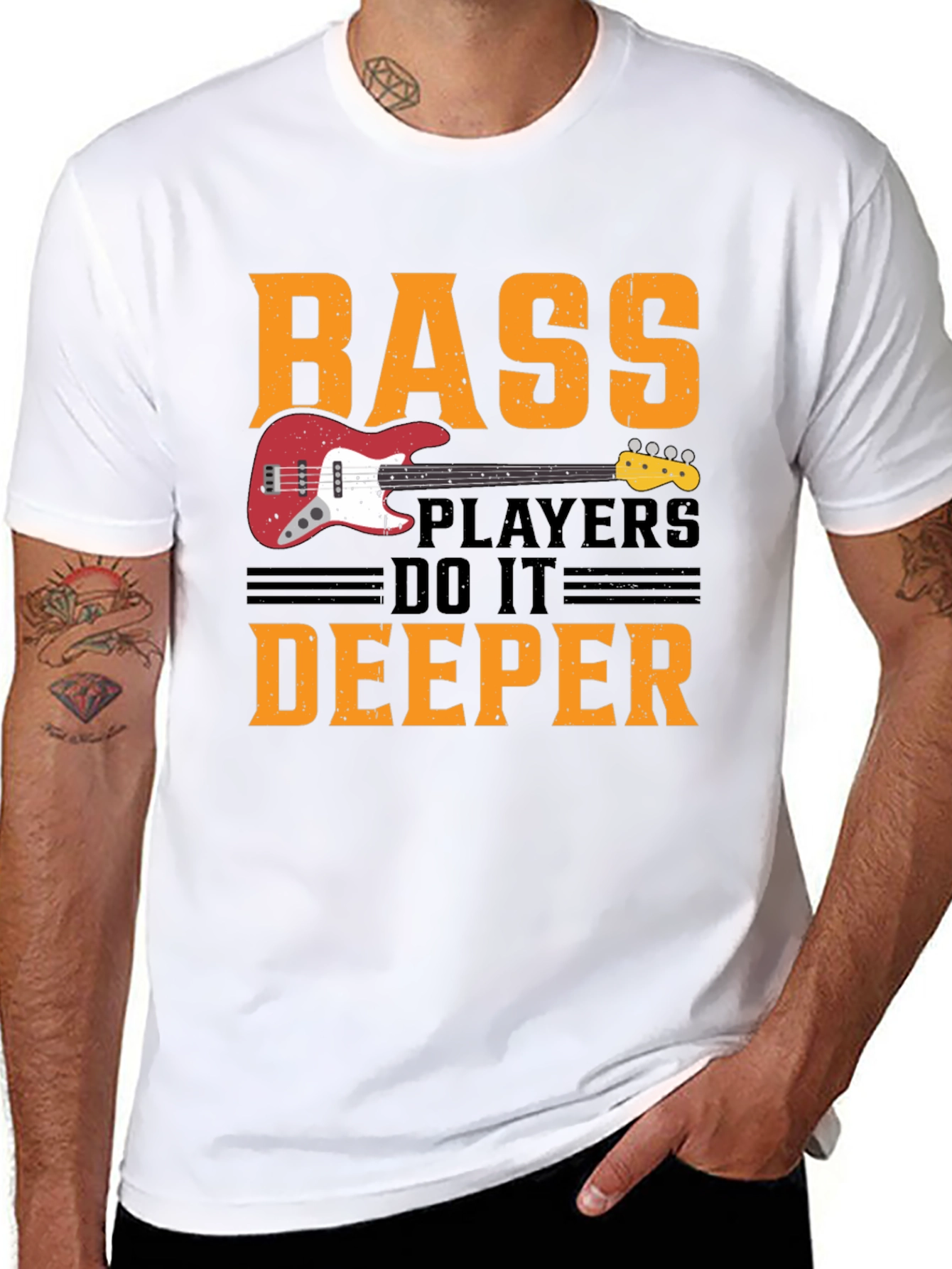 Bass Players Do It Deeper T-Shirt