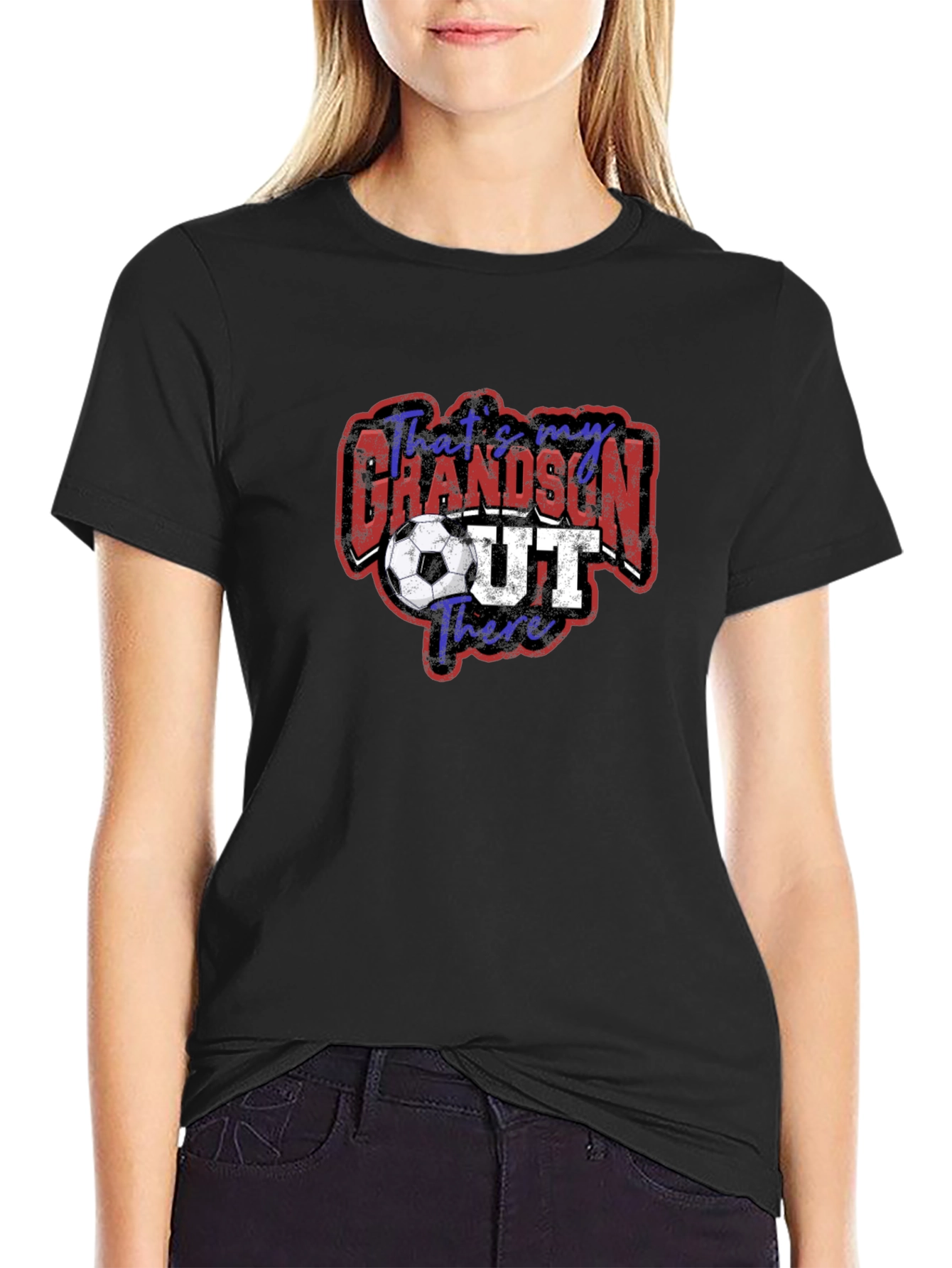 Thats My Grandson Out There Soccer T-Shirt
