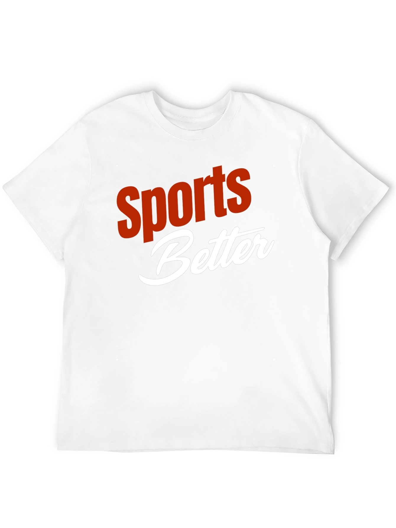 Sports Better Graphic T-Shirt - Black
