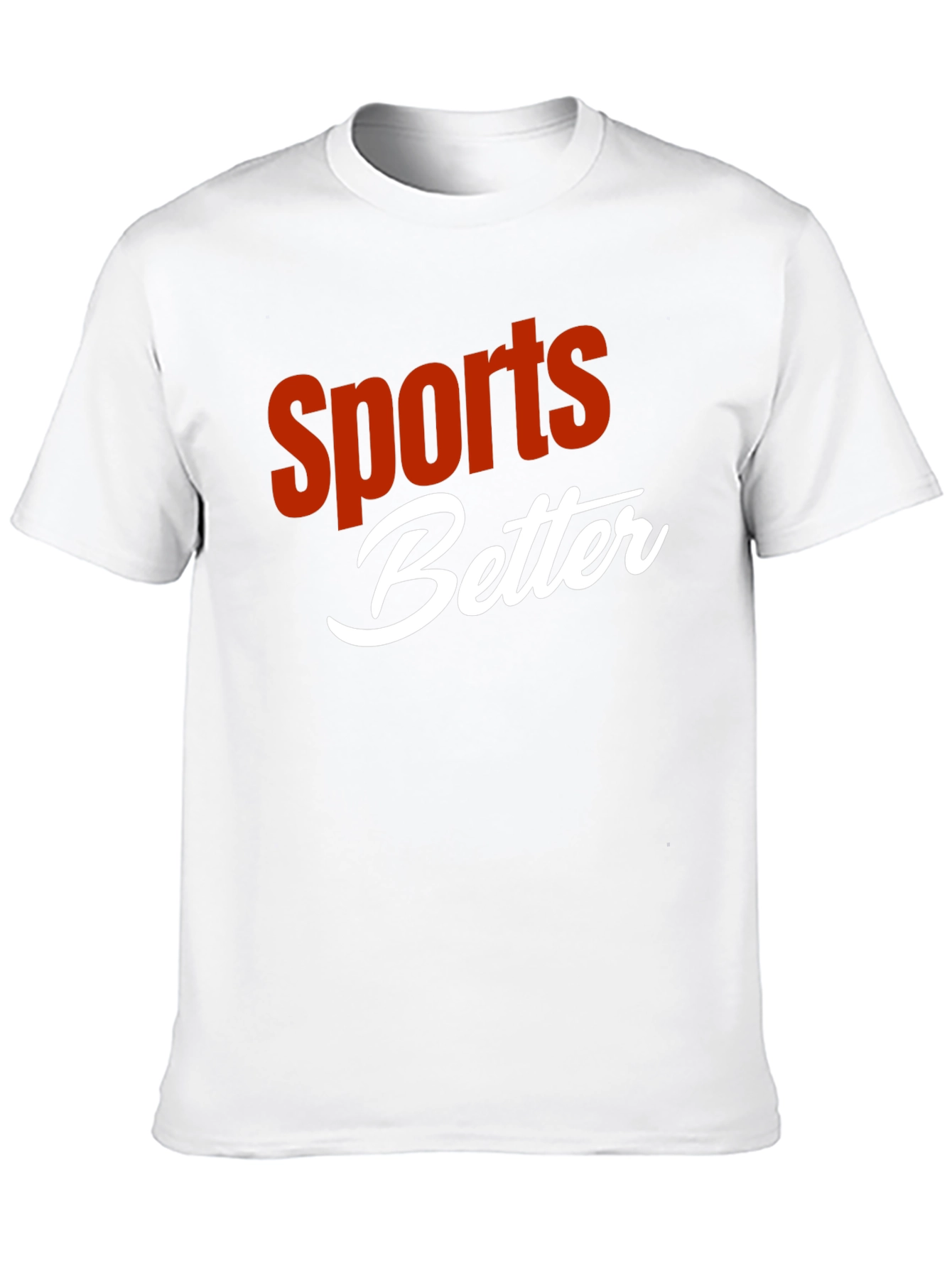 Sports Better Graphic T-Shirt - Black