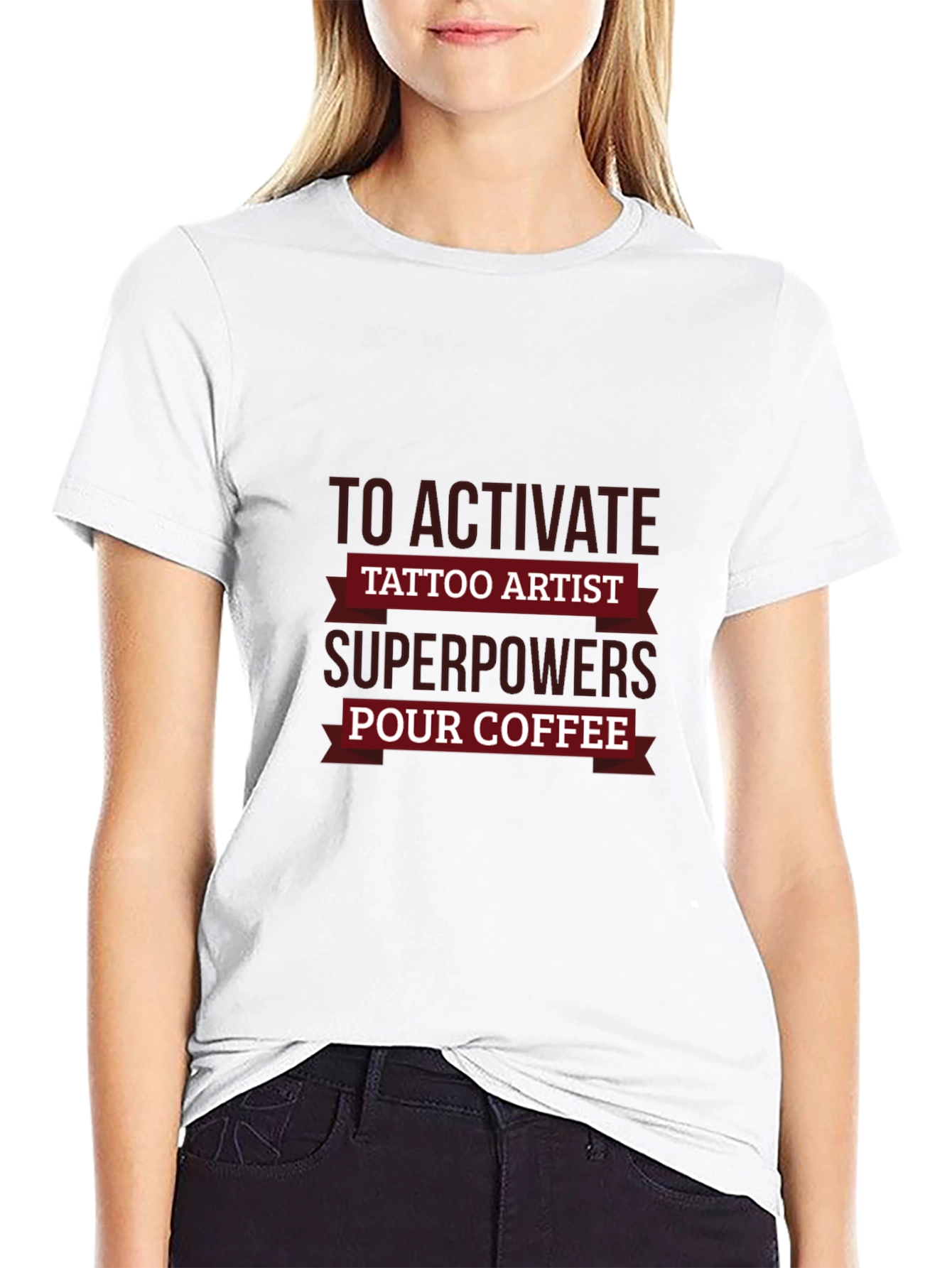 Tattoo Artist Superpowers Coffee T-Shirt