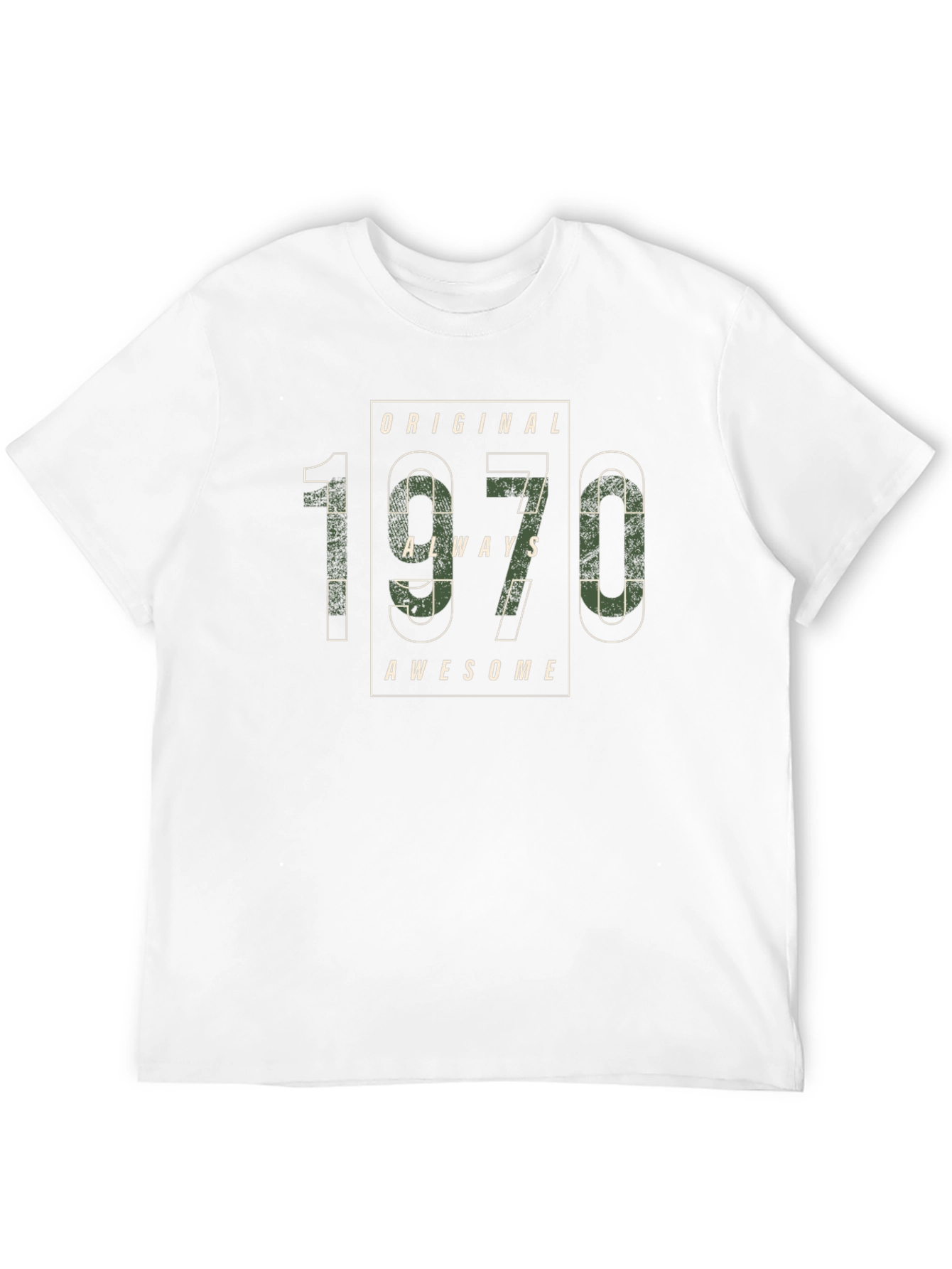 Original 1970 Always Awesome Graphic T-Shirt