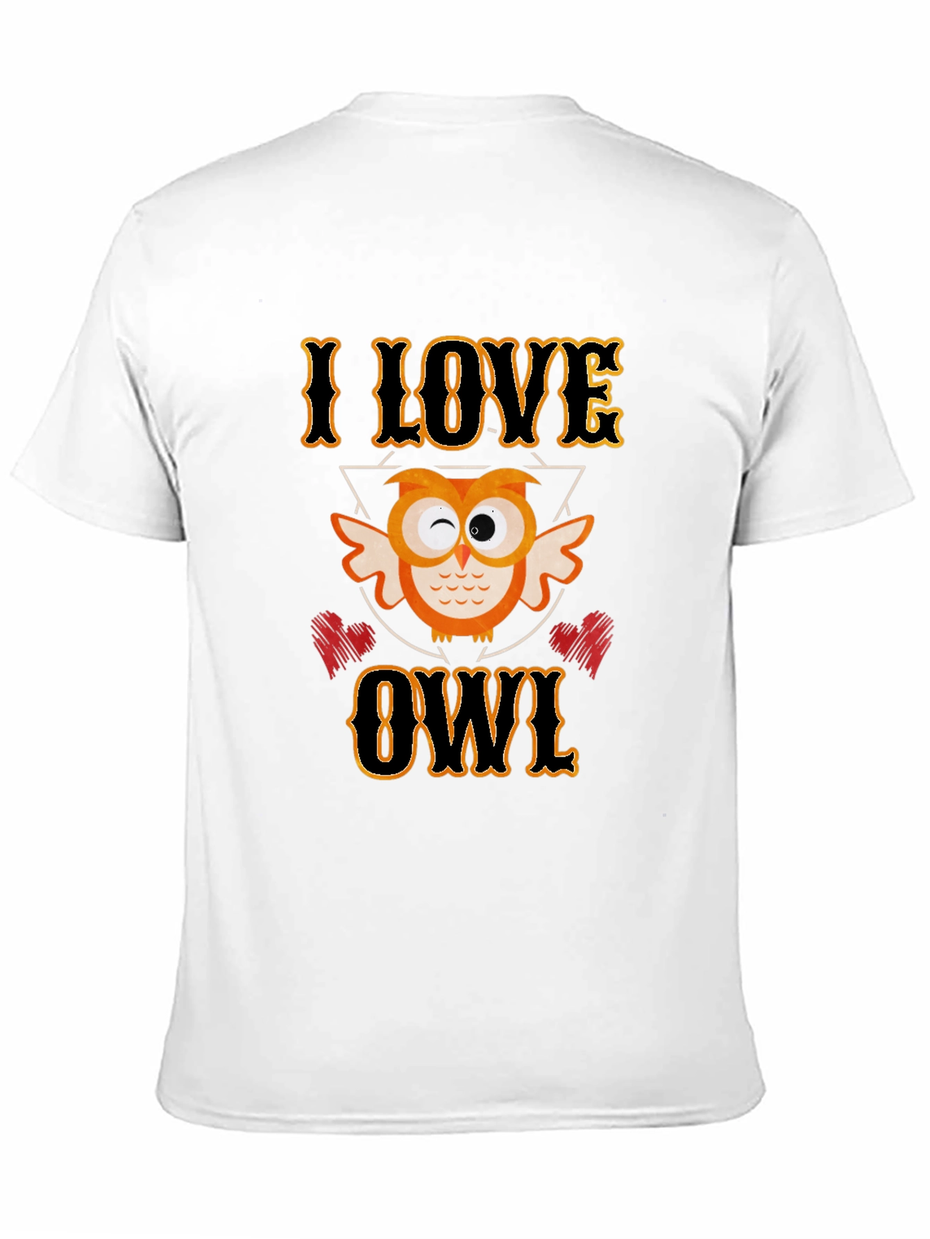 I Love Owl Graphic T-Shirt