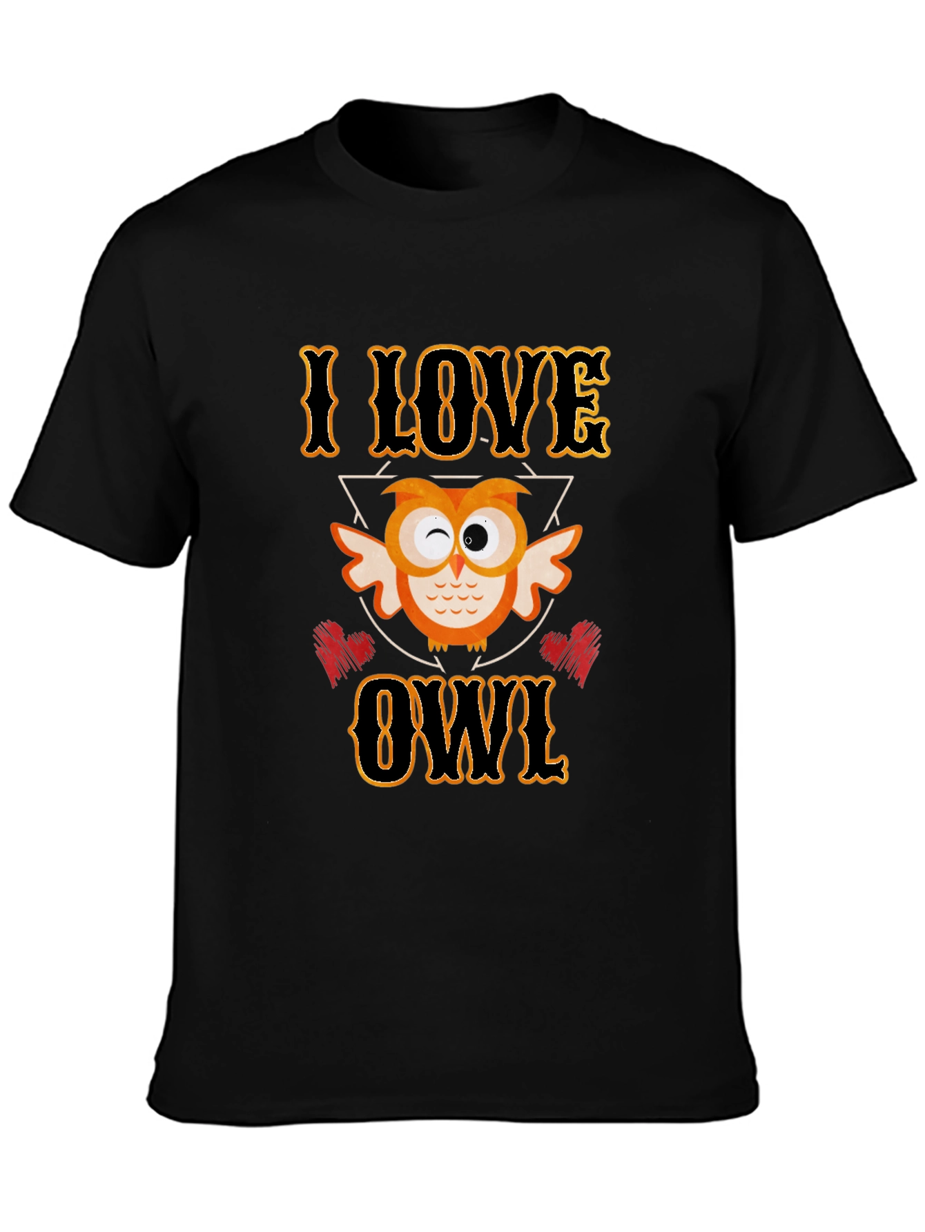 I Love Owl Graphic T-Shirt