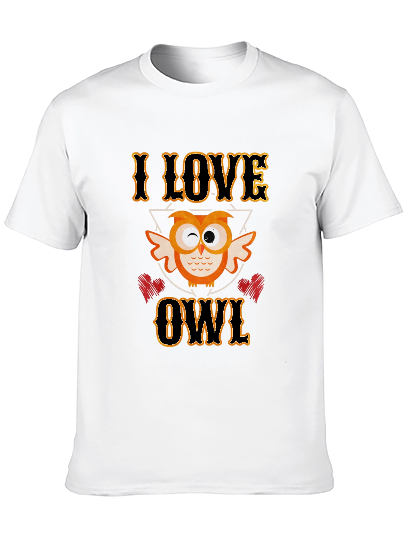 I Love Owl Graphic T-Shirt