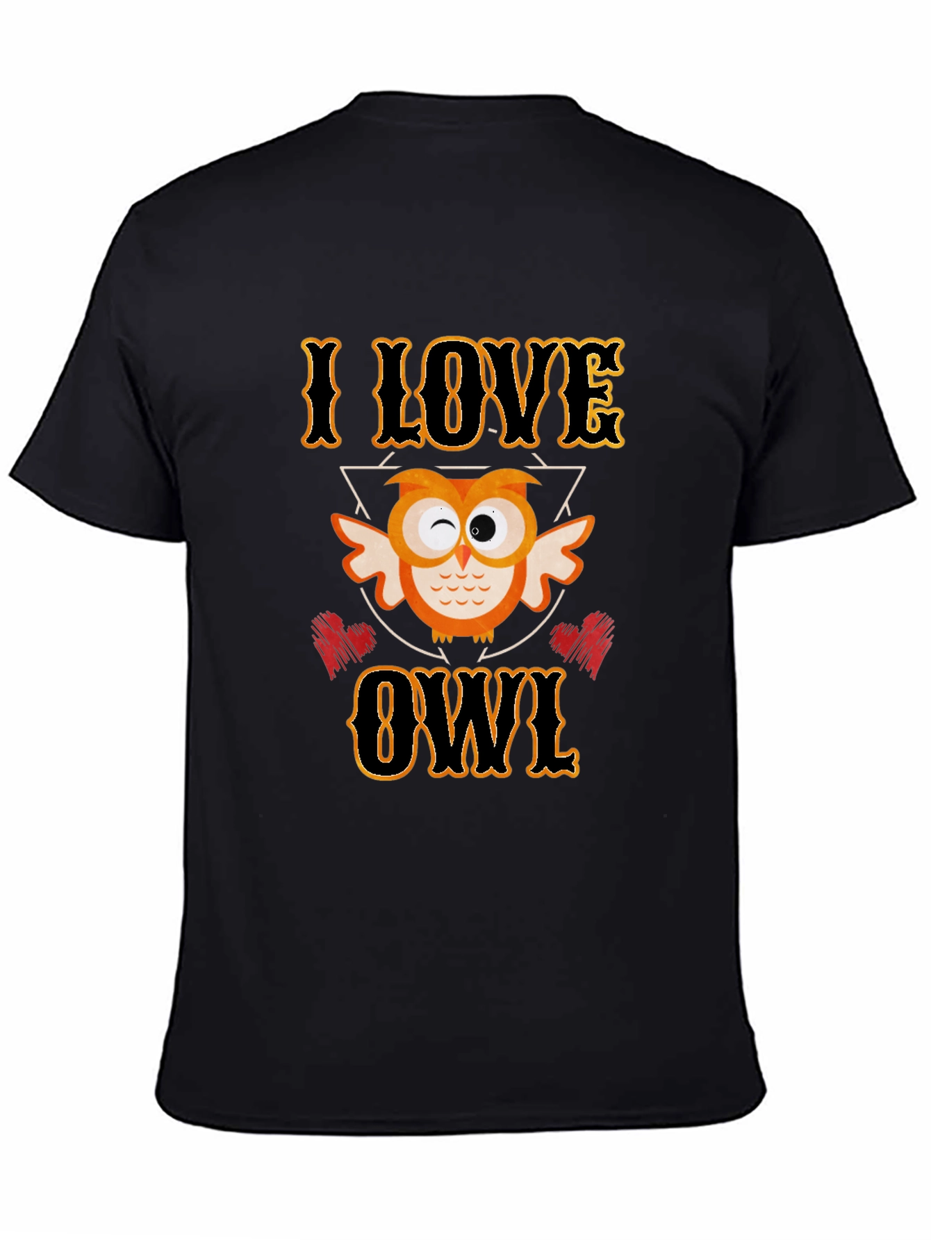 I Love Owl Graphic T-Shirt