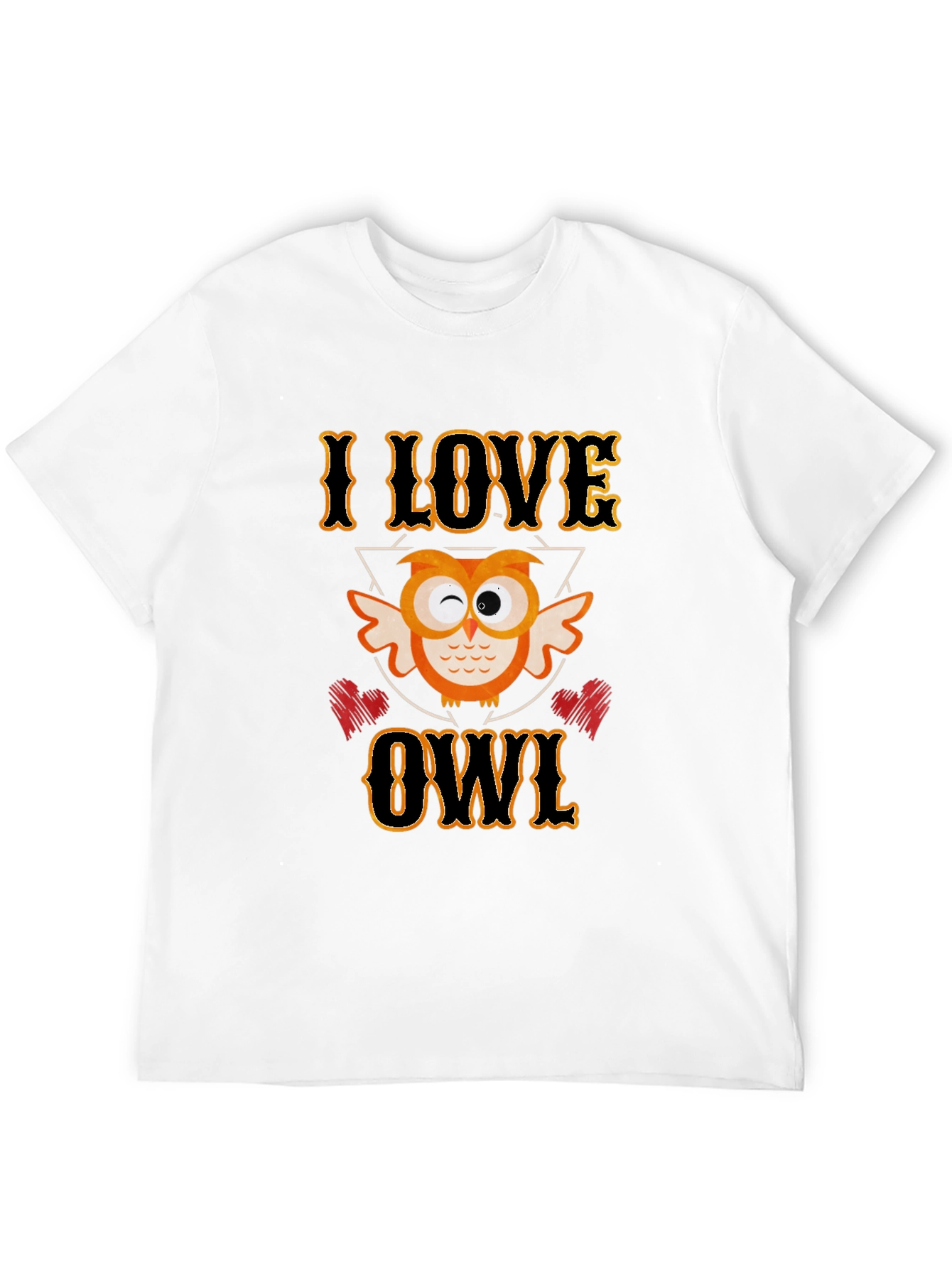 I Love Owl Graphic T-Shirt