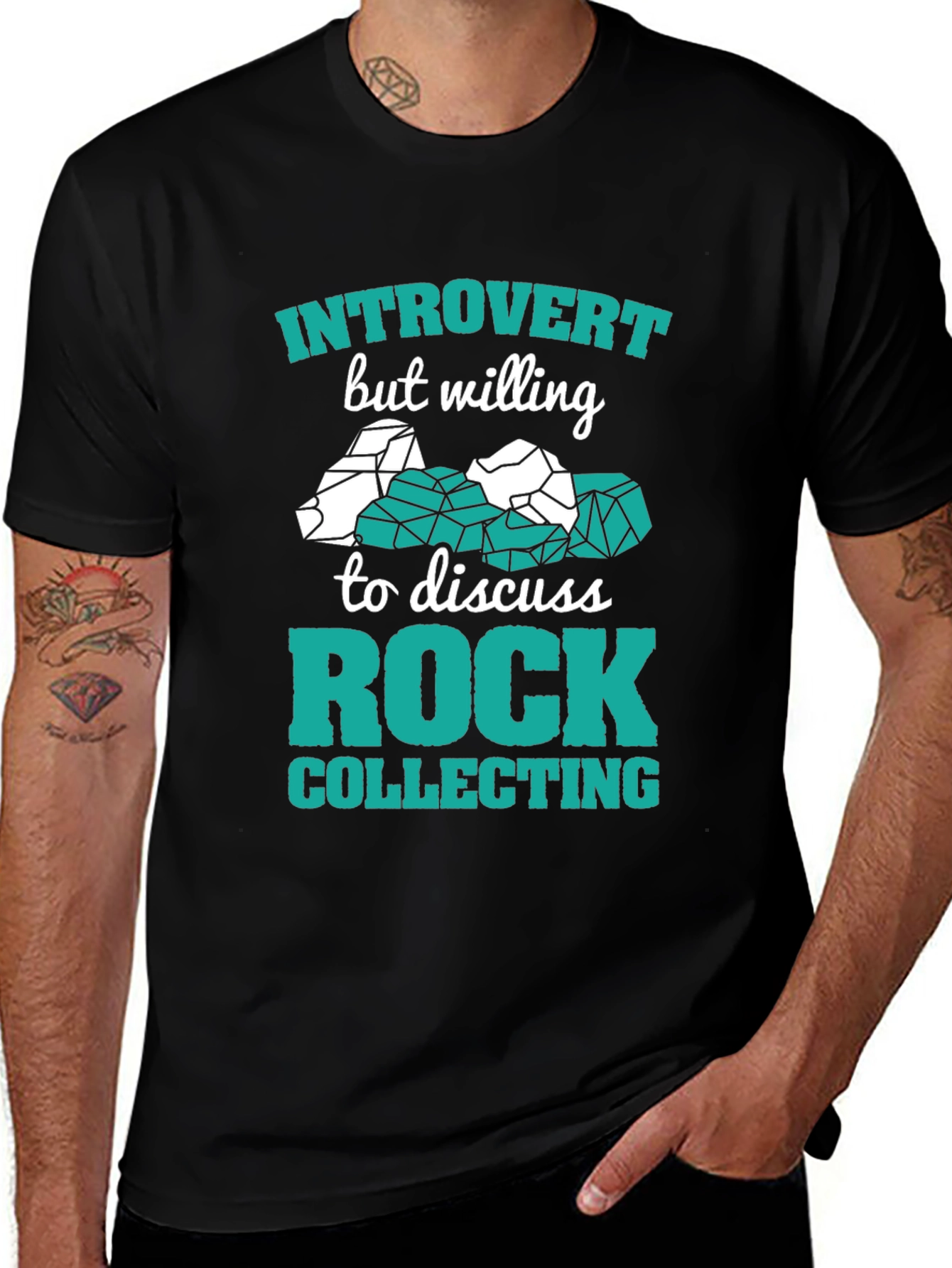 Introvert Rock Collecting T-Shirt