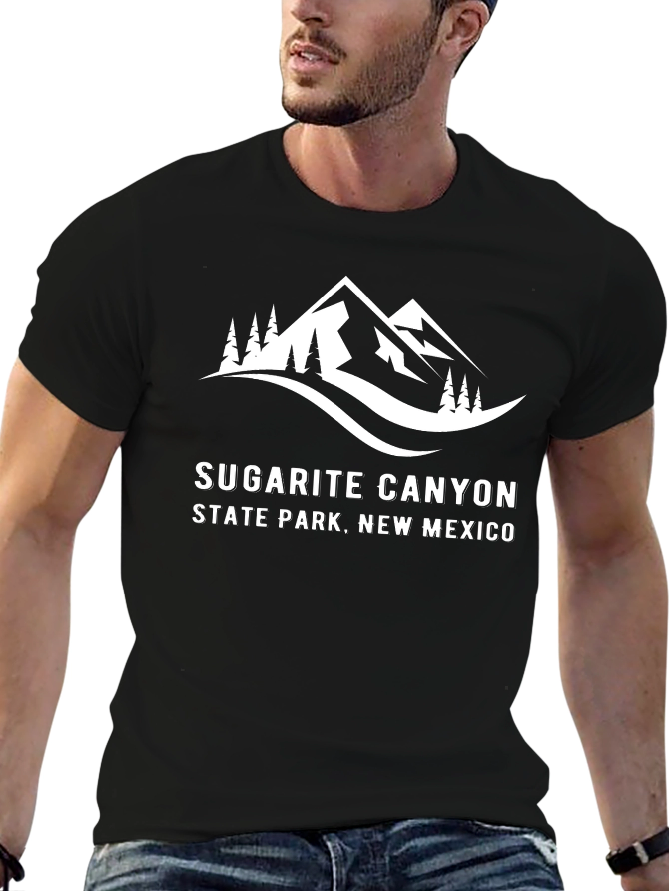 Sugarite Canyon State Park Black T-Shirt