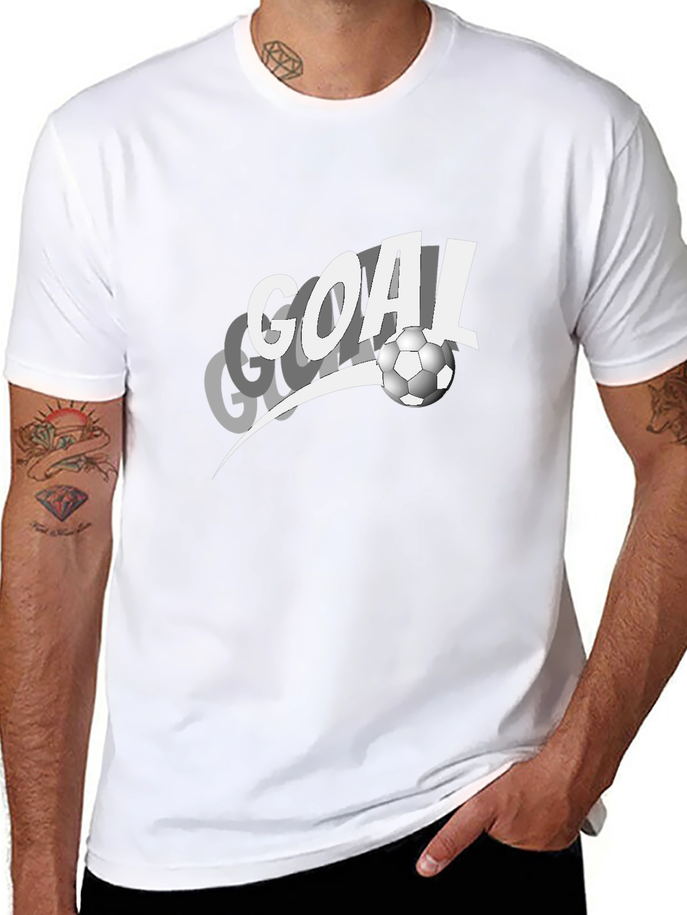 Goal Soccer T-Shirt for Sports Fans