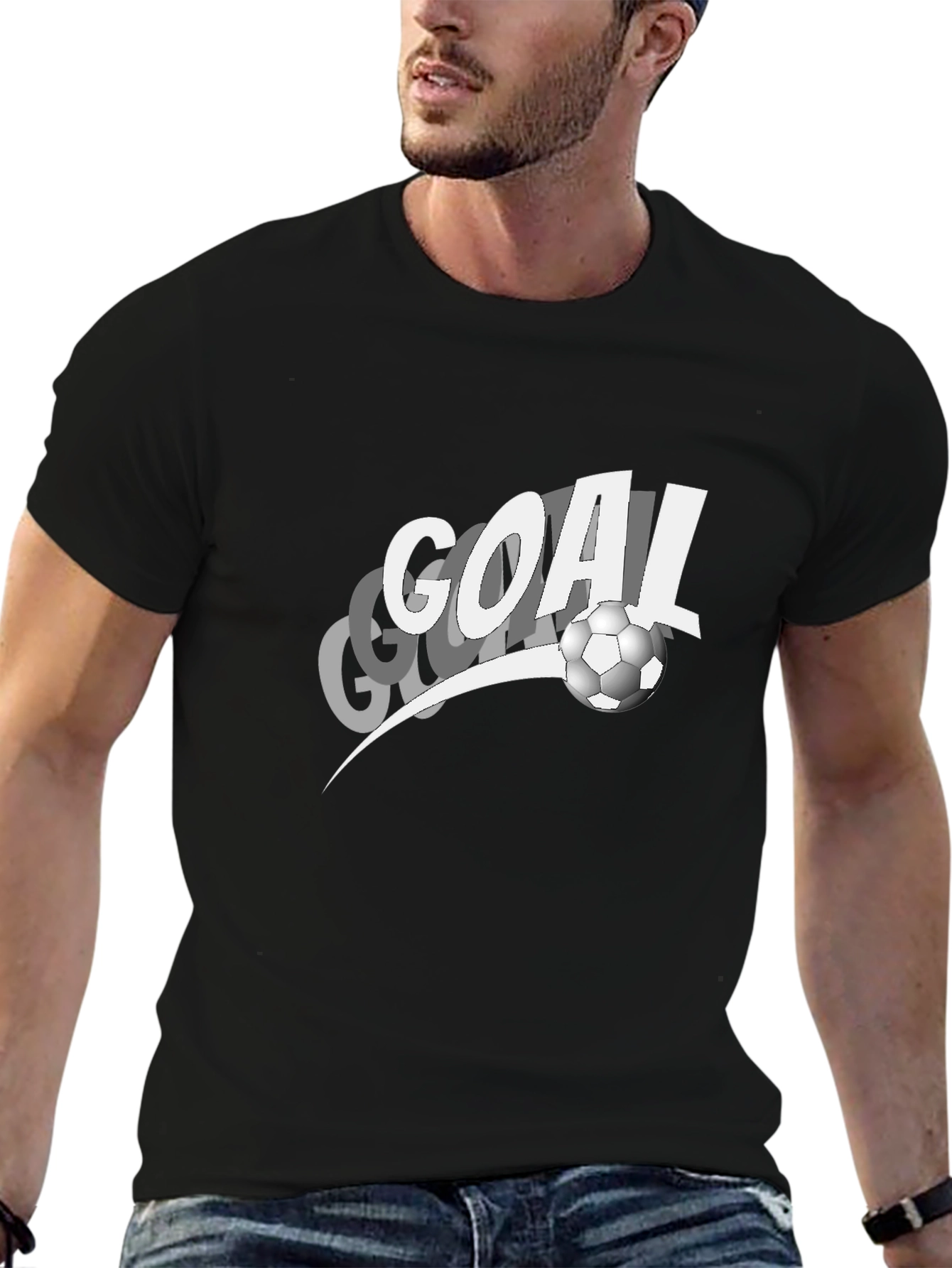 Goal Soccer T-Shirt for Sports Fans