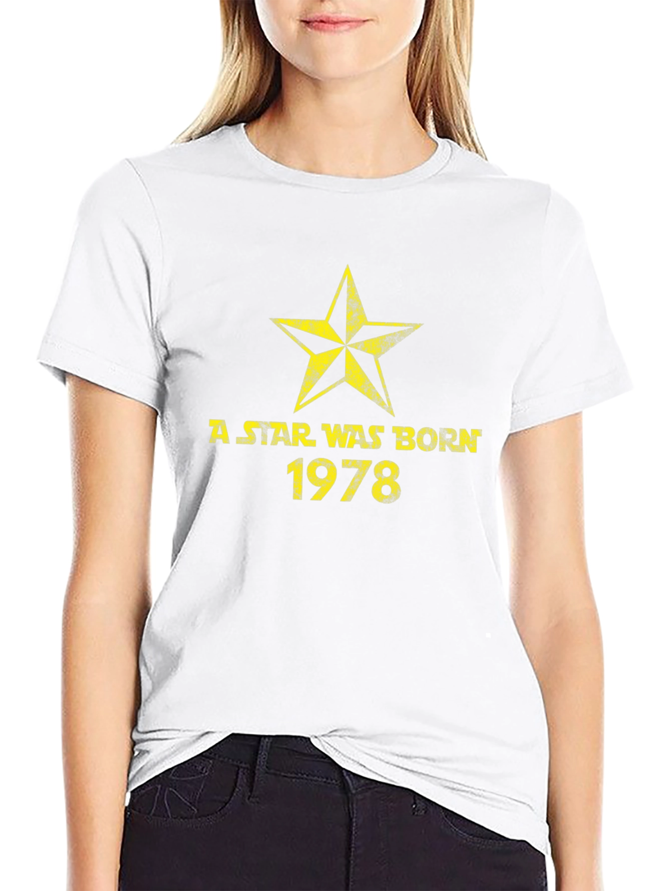A Star Was Born 1978 Black T-Shirt