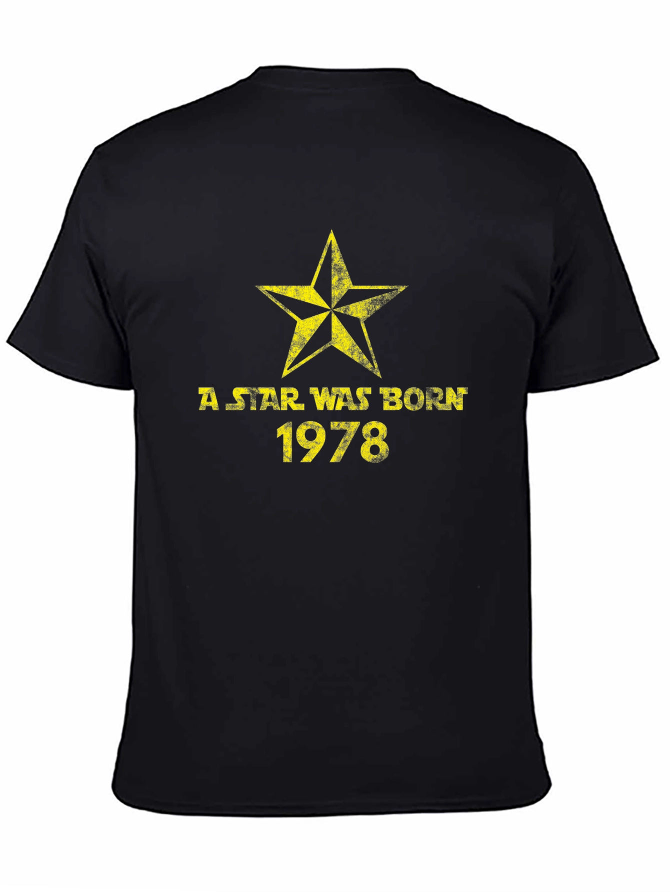 A Star Was Born 1978 Black T-Shirt