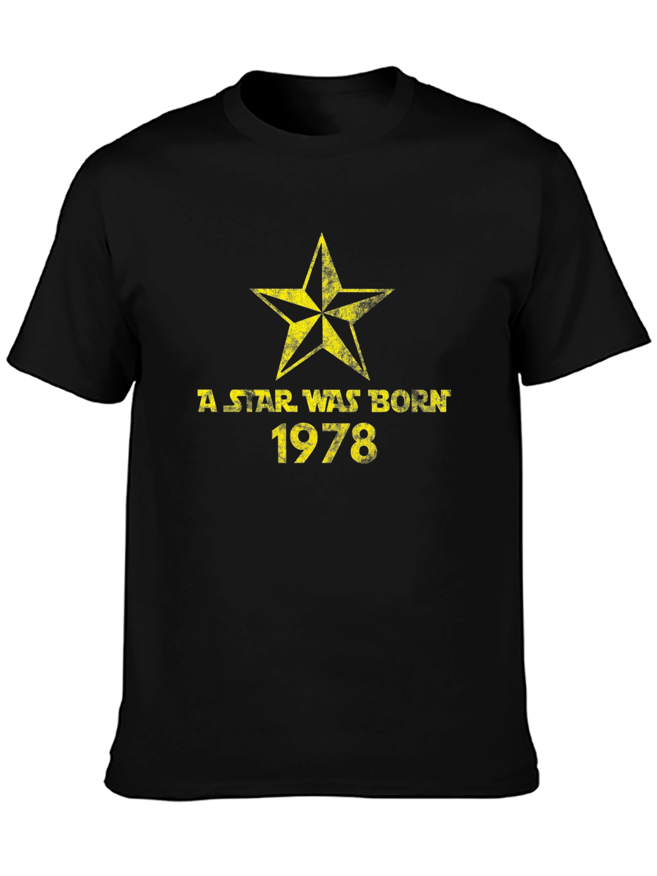 A Star Was Born 1978 Black T-Shirt