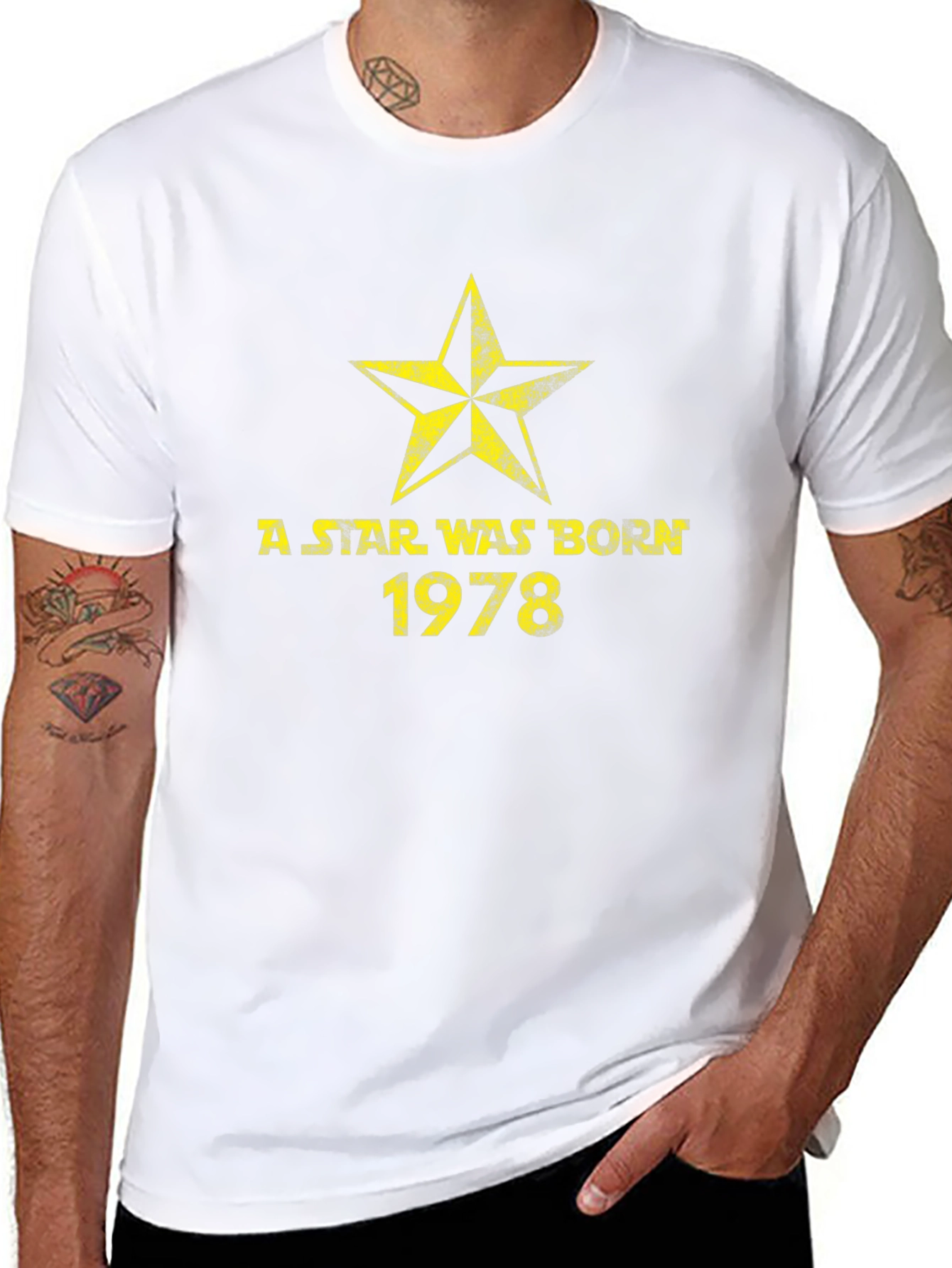 A Star Was Born 1978 Black T-Shirt