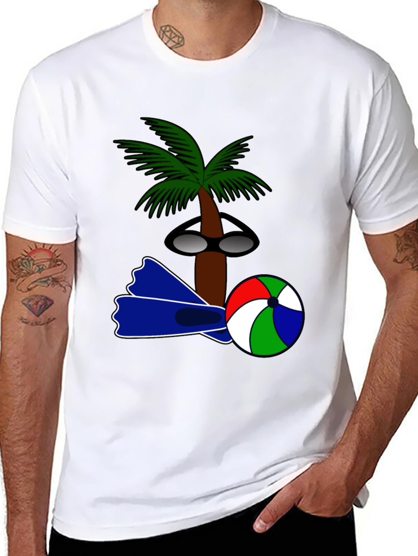 Tropical Beach T-Shirt