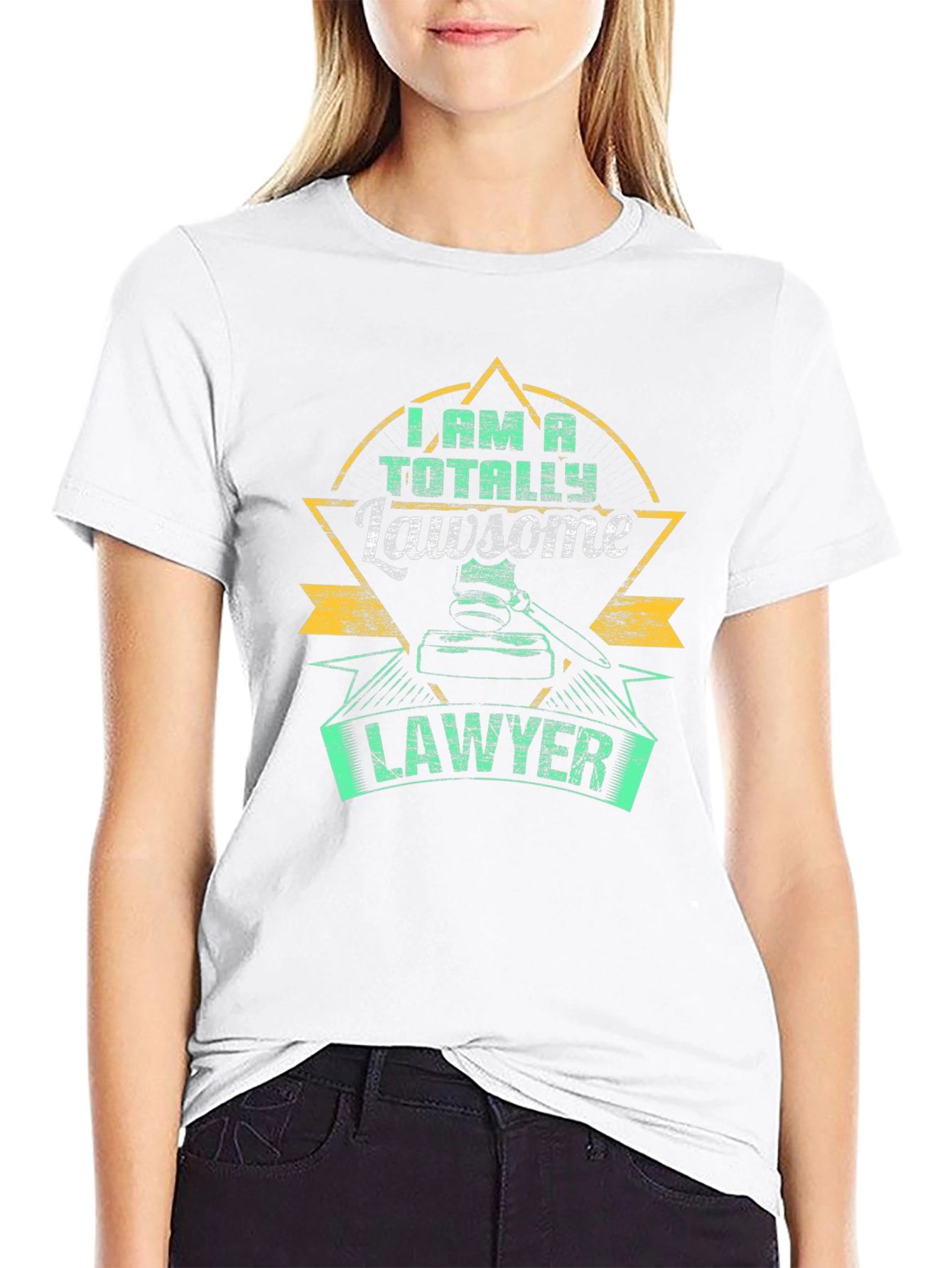 Totally Lawsome Lawyer T-Shirt - Novelty Tee