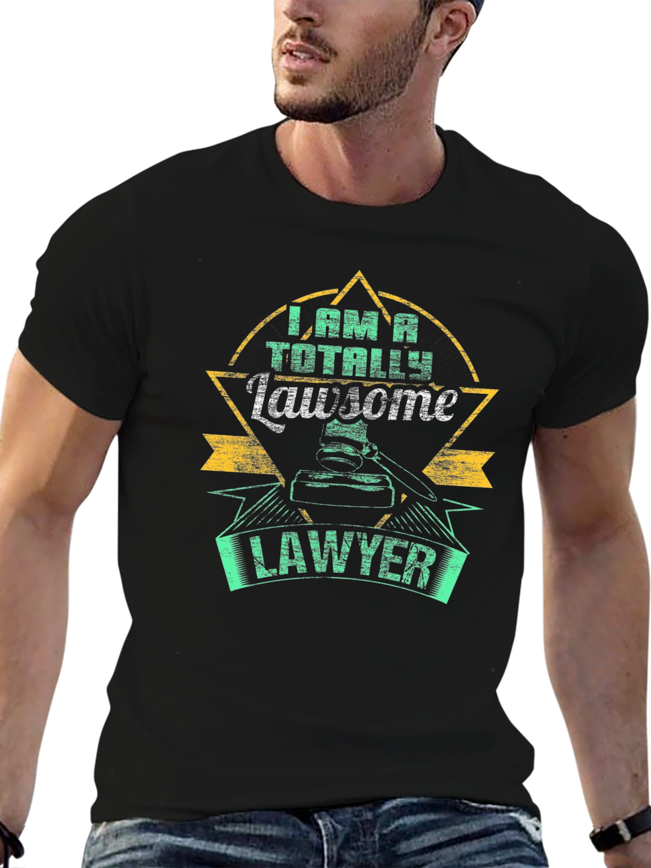 Totally Lawsome Lawyer T-Shirt - Novelty Tee