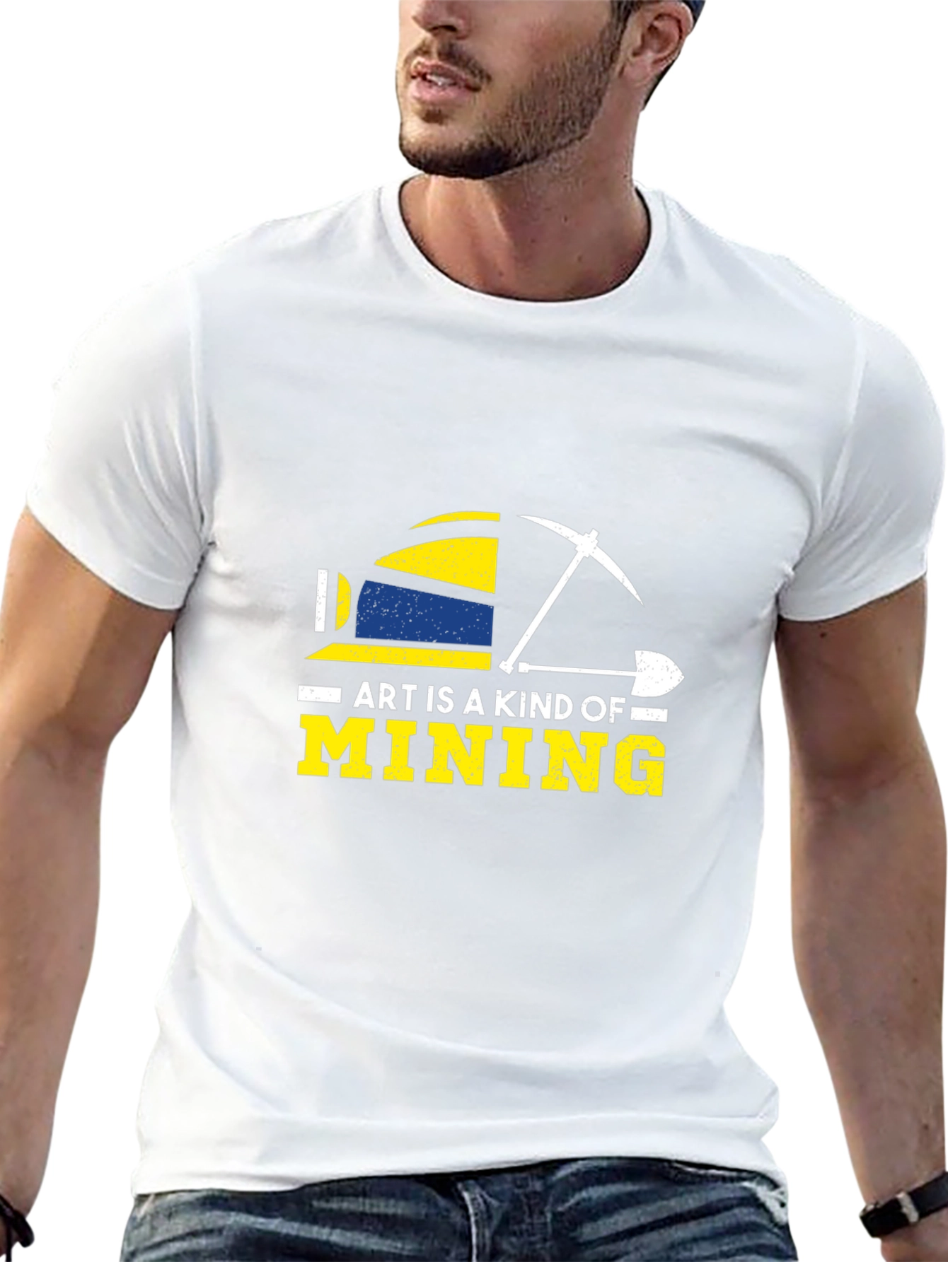 Art is a Kind of Mining Graphic Tee