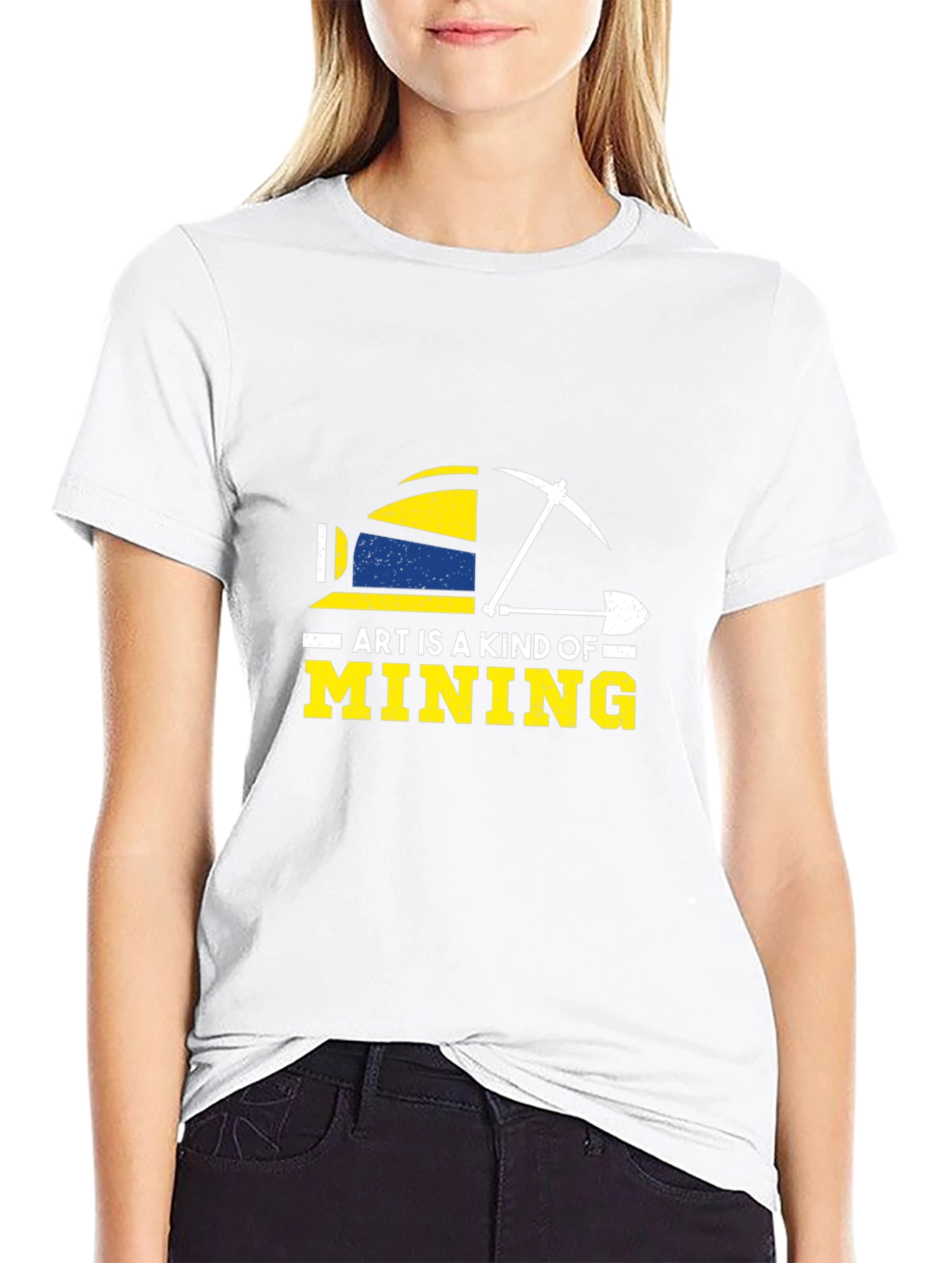 Art is a Kind of Mining Graphic Tee