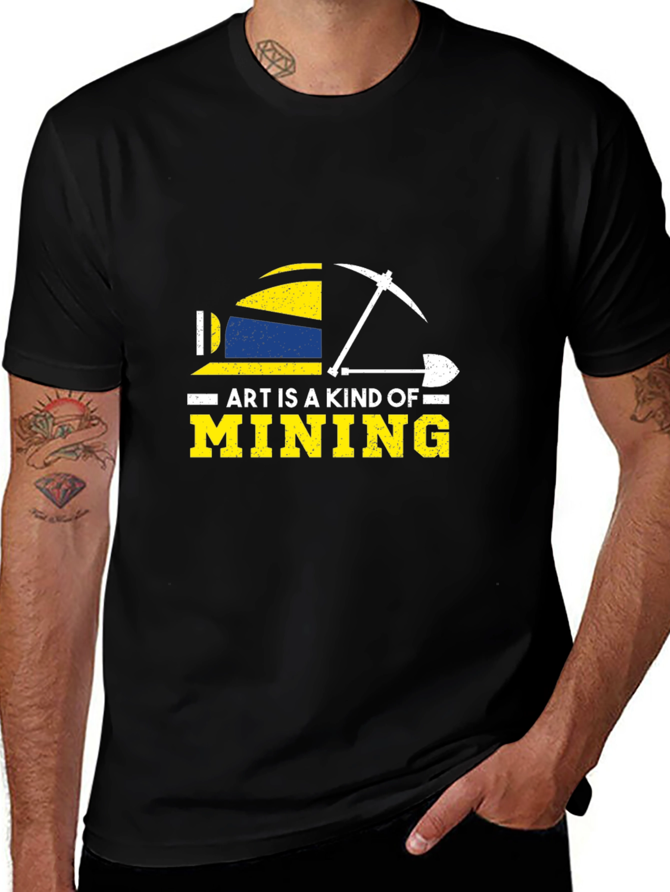 Art is a Kind of Mining Graphic Tee