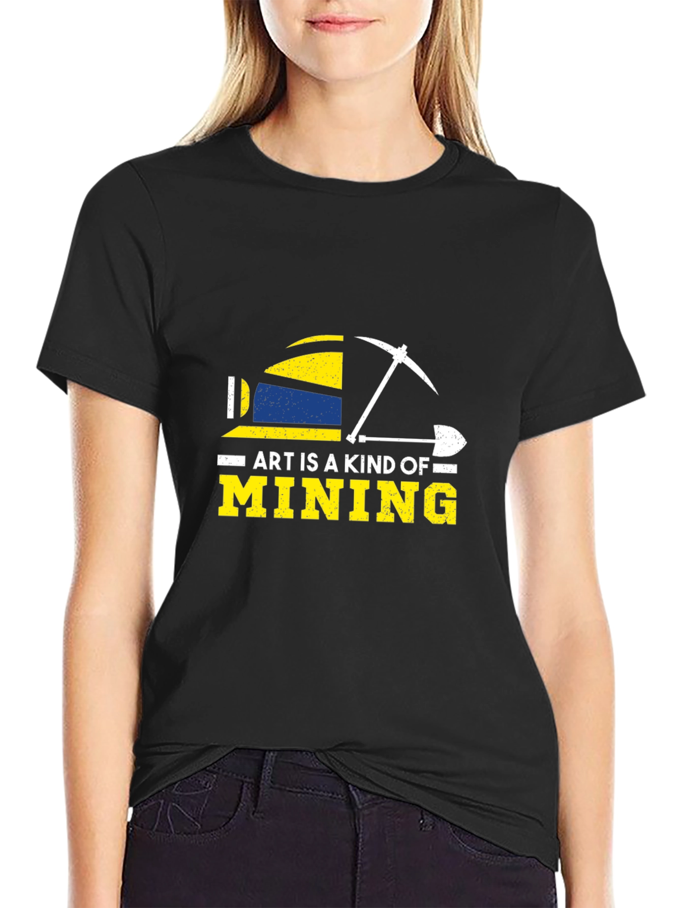 Art is a Kind of Mining Graphic Tee