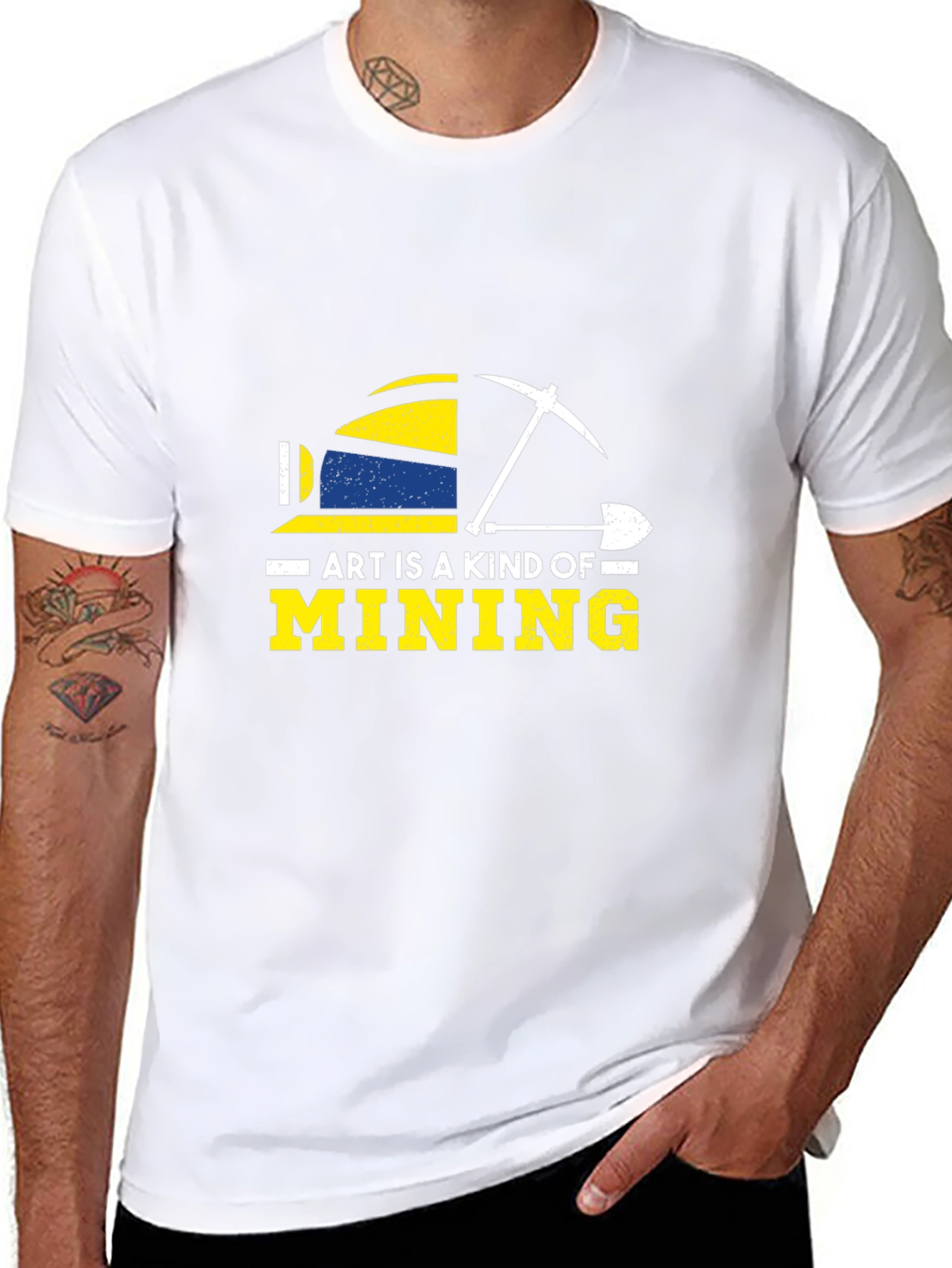 Art is a Kind of Mining Graphic Tee