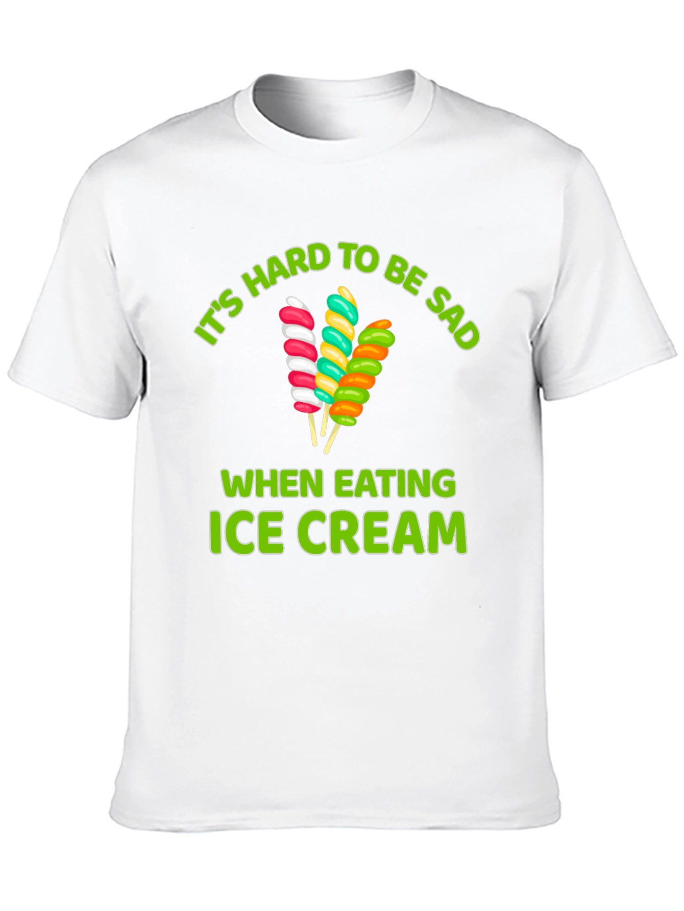 Ice Cream Sadness T-Shirt - Fun Foodie Tee