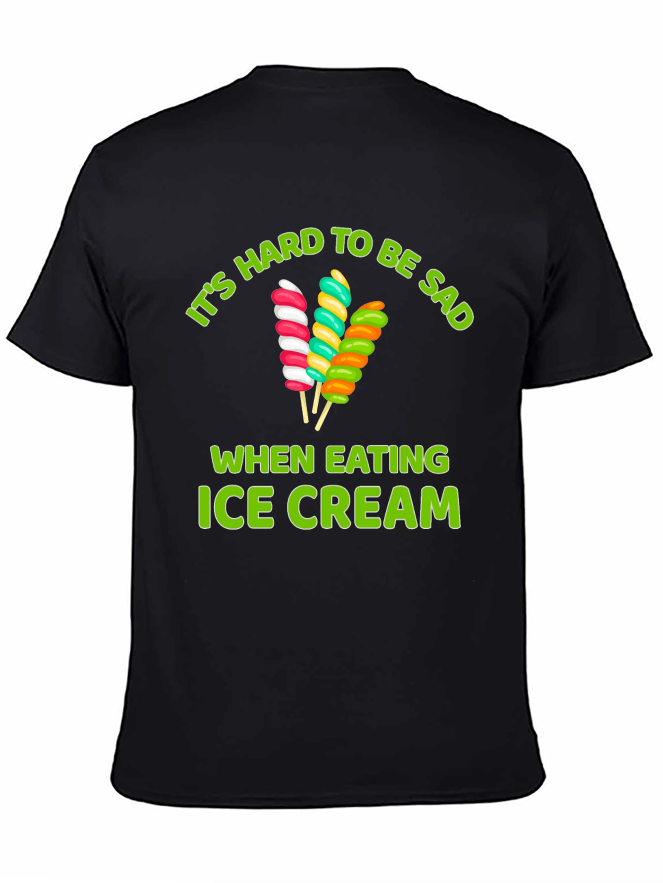 Ice Cream Sadness T-Shirt - Fun Foodie Tee