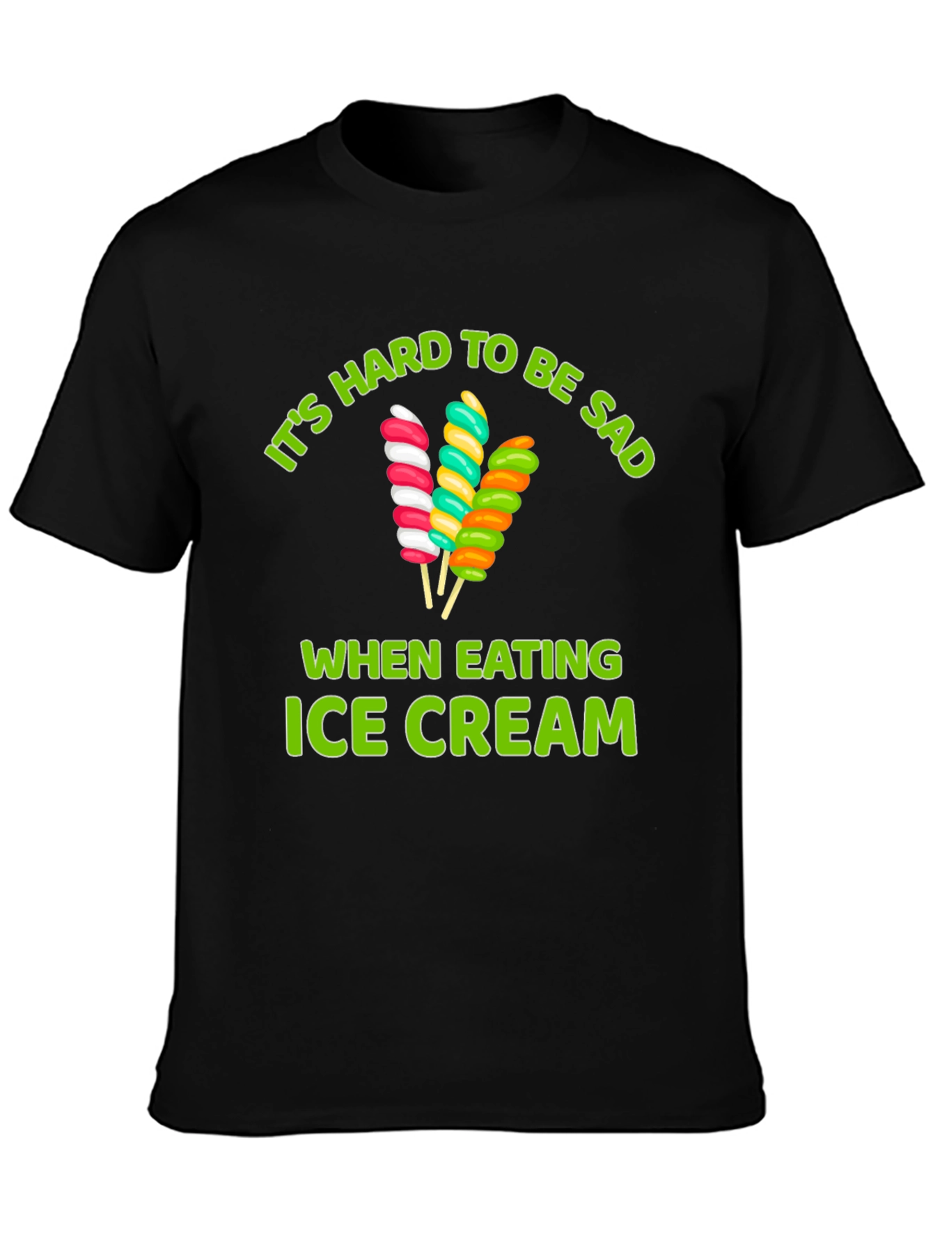 Ice Cream Sadness T-Shirt - Fun Foodie Tee