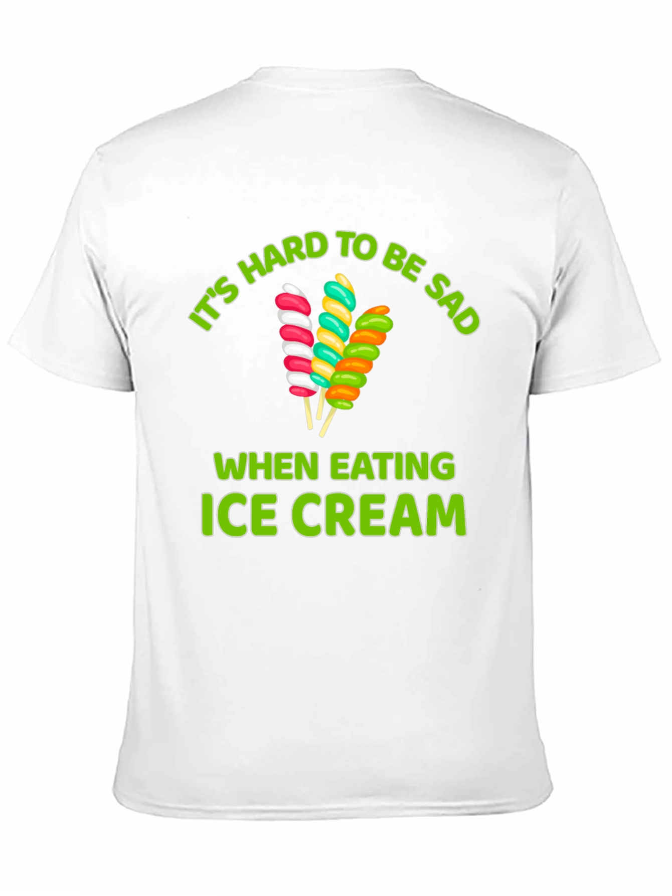 Ice Cream Sadness T-Shirt - Fun Foodie Tee