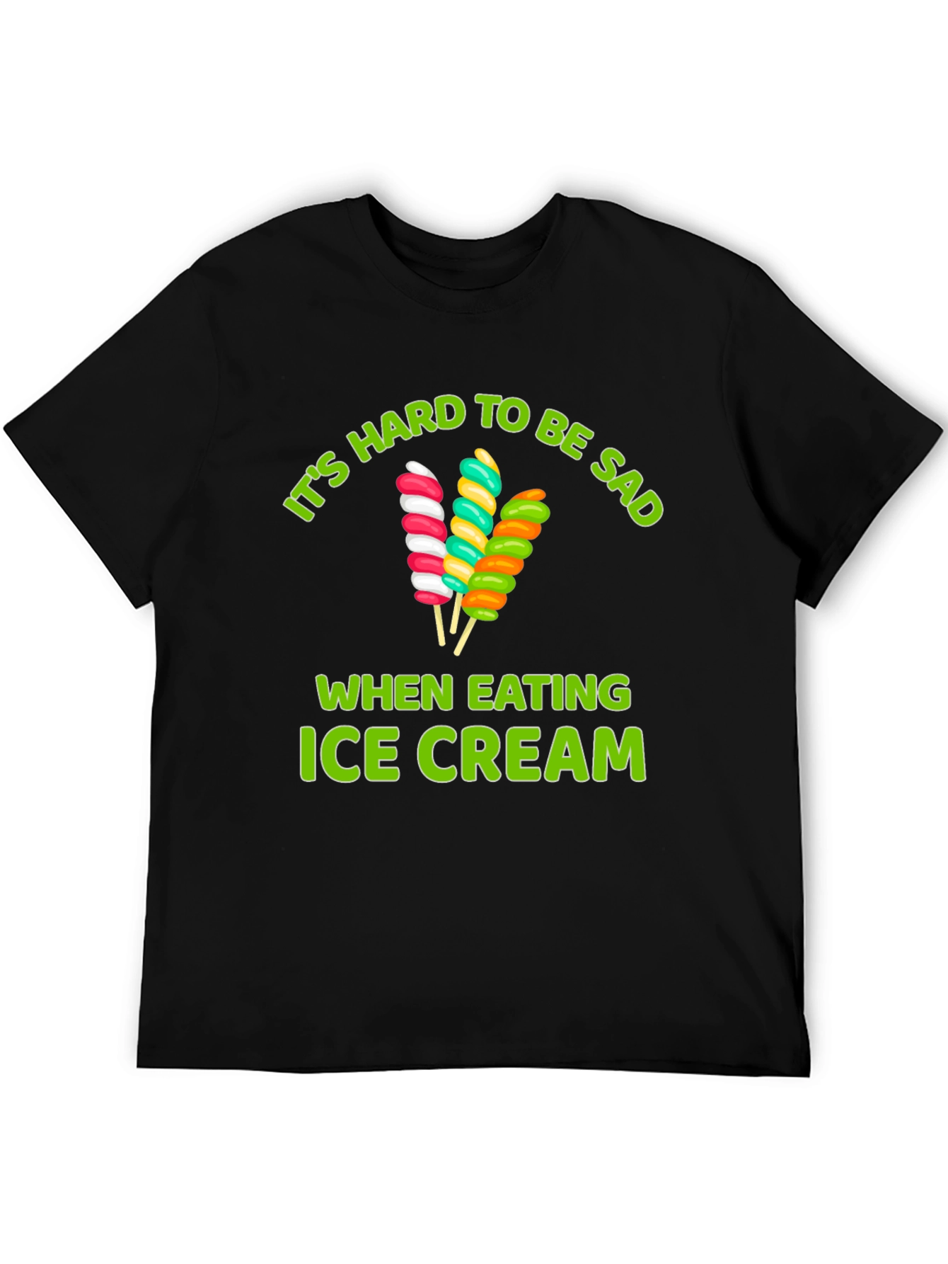 Ice Cream Sadness T-Shirt - Fun Foodie Tee