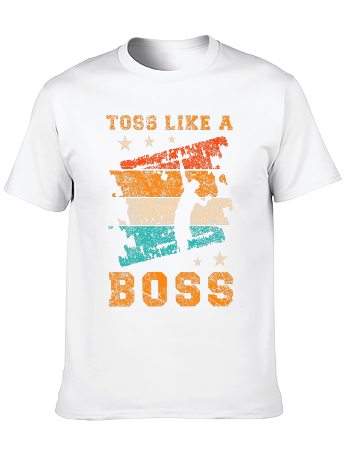 Toss Like A Boss Volleyball Graphic Tee