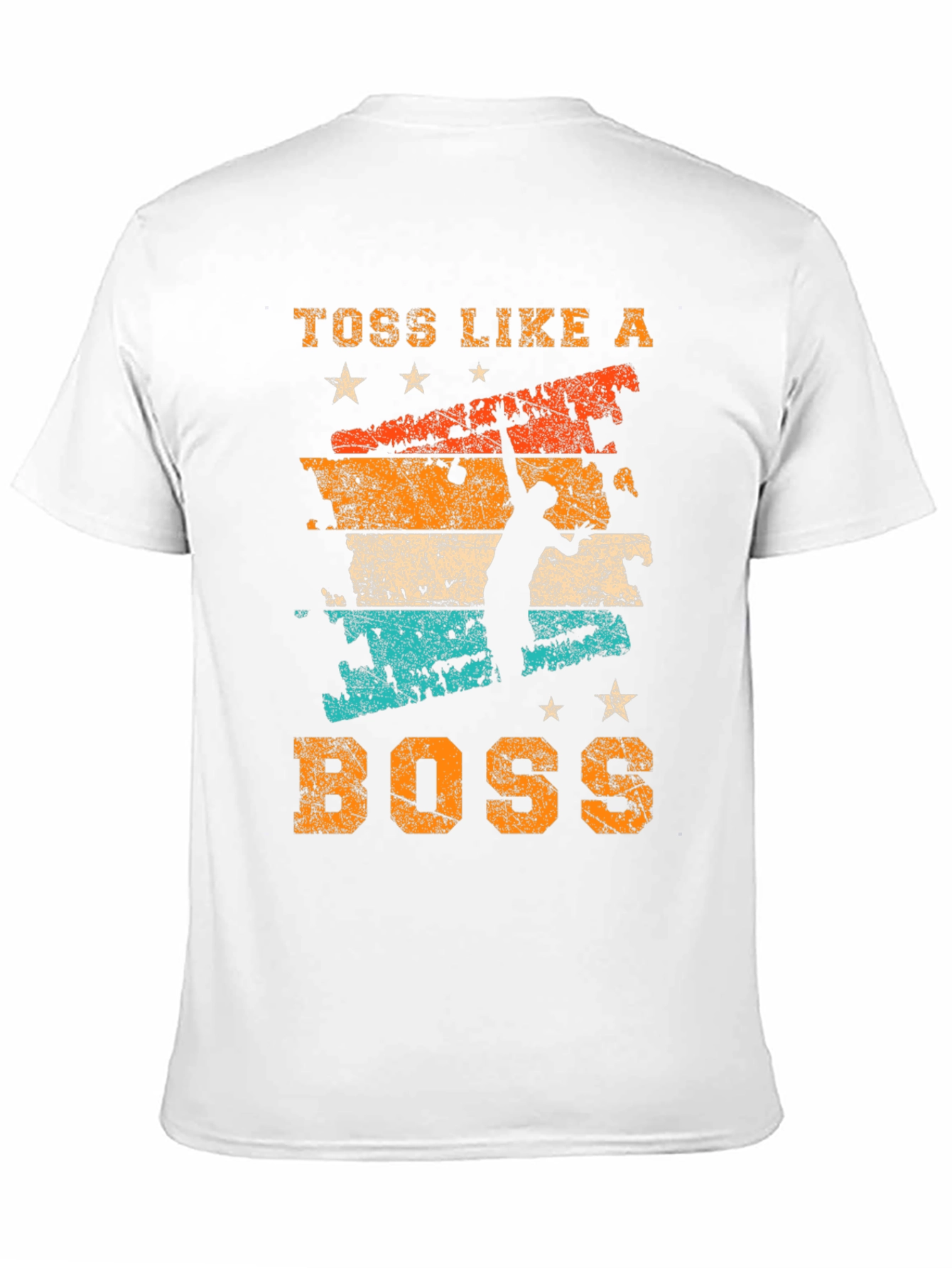 Toss Like A Boss Volleyball Graphic Tee