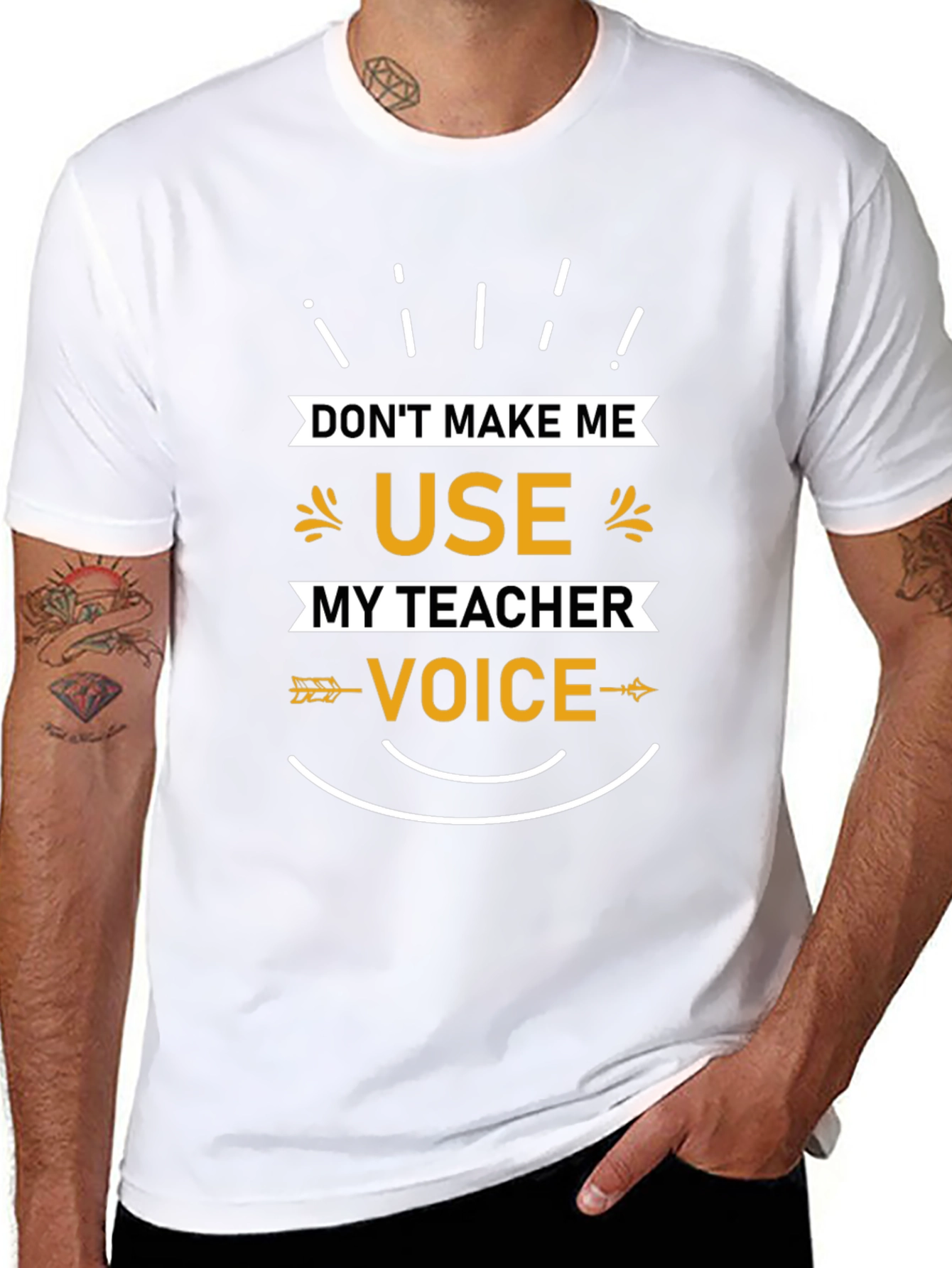 Teacher Voice T-Shirt - Funny Teacher Gift