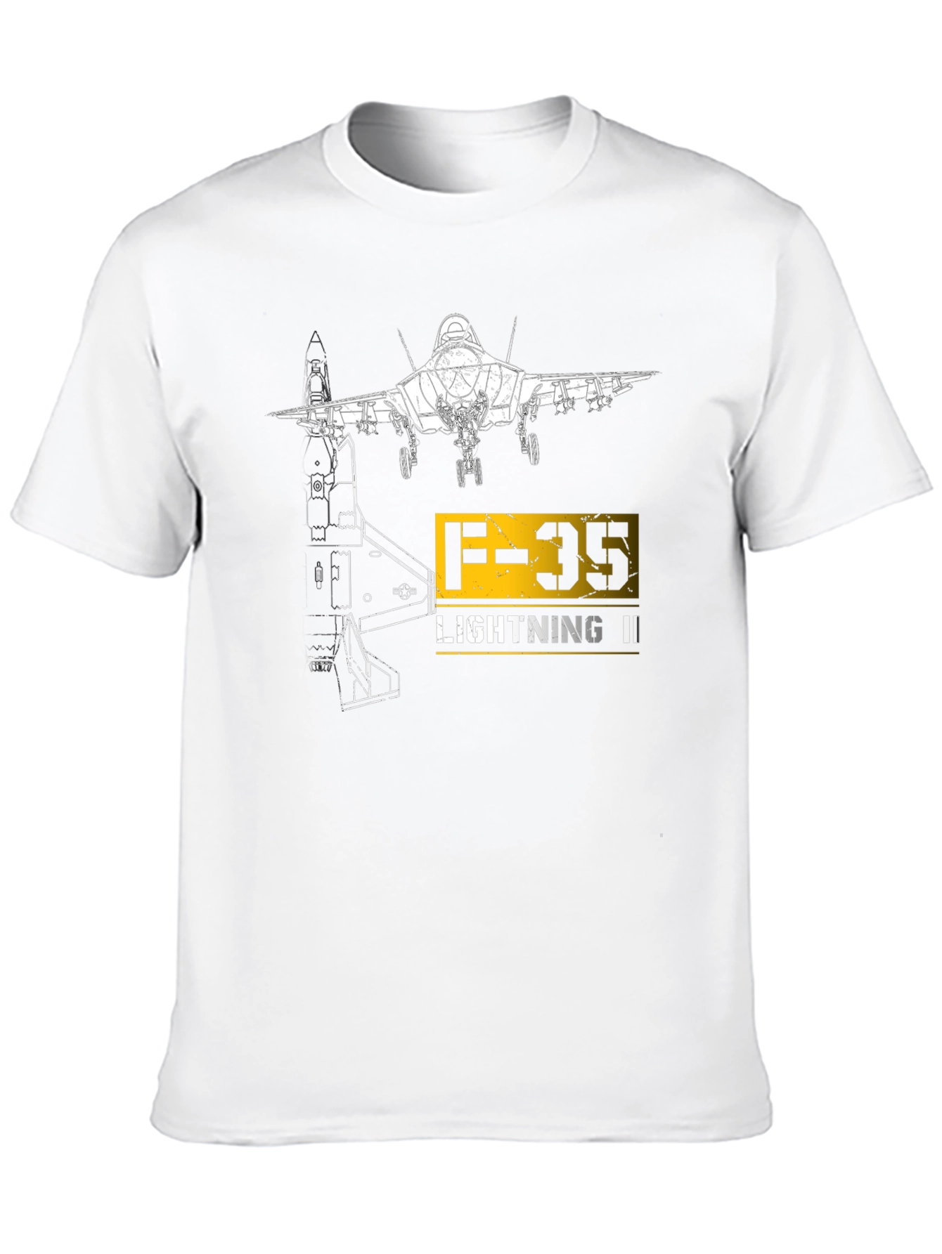 F-35 Lightning II Graphic Black T-Shirt