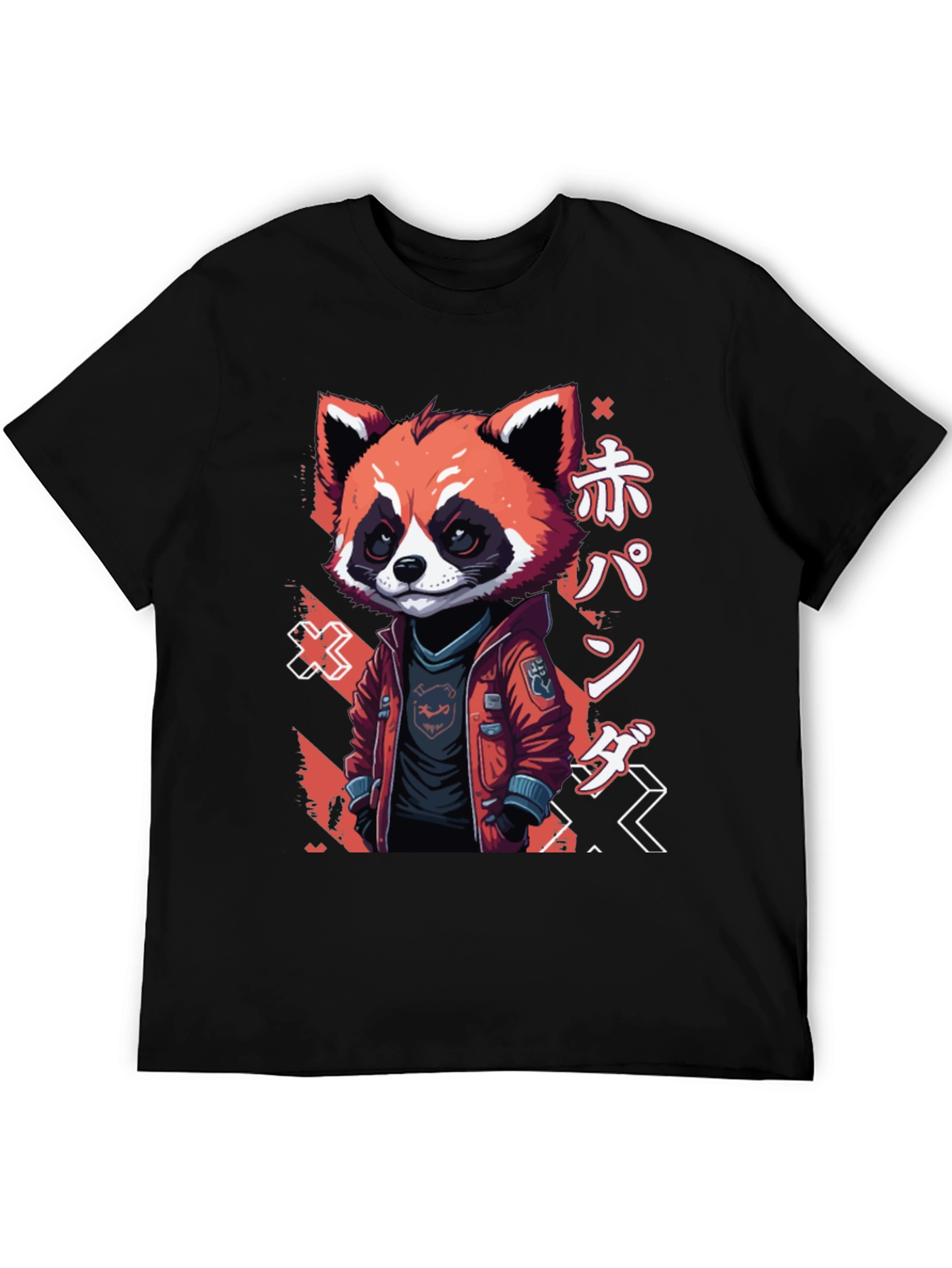 Red Panda Anime Graphic Tee