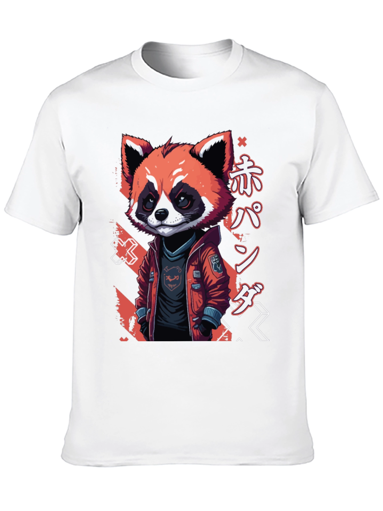 Red Panda Anime Graphic Tee