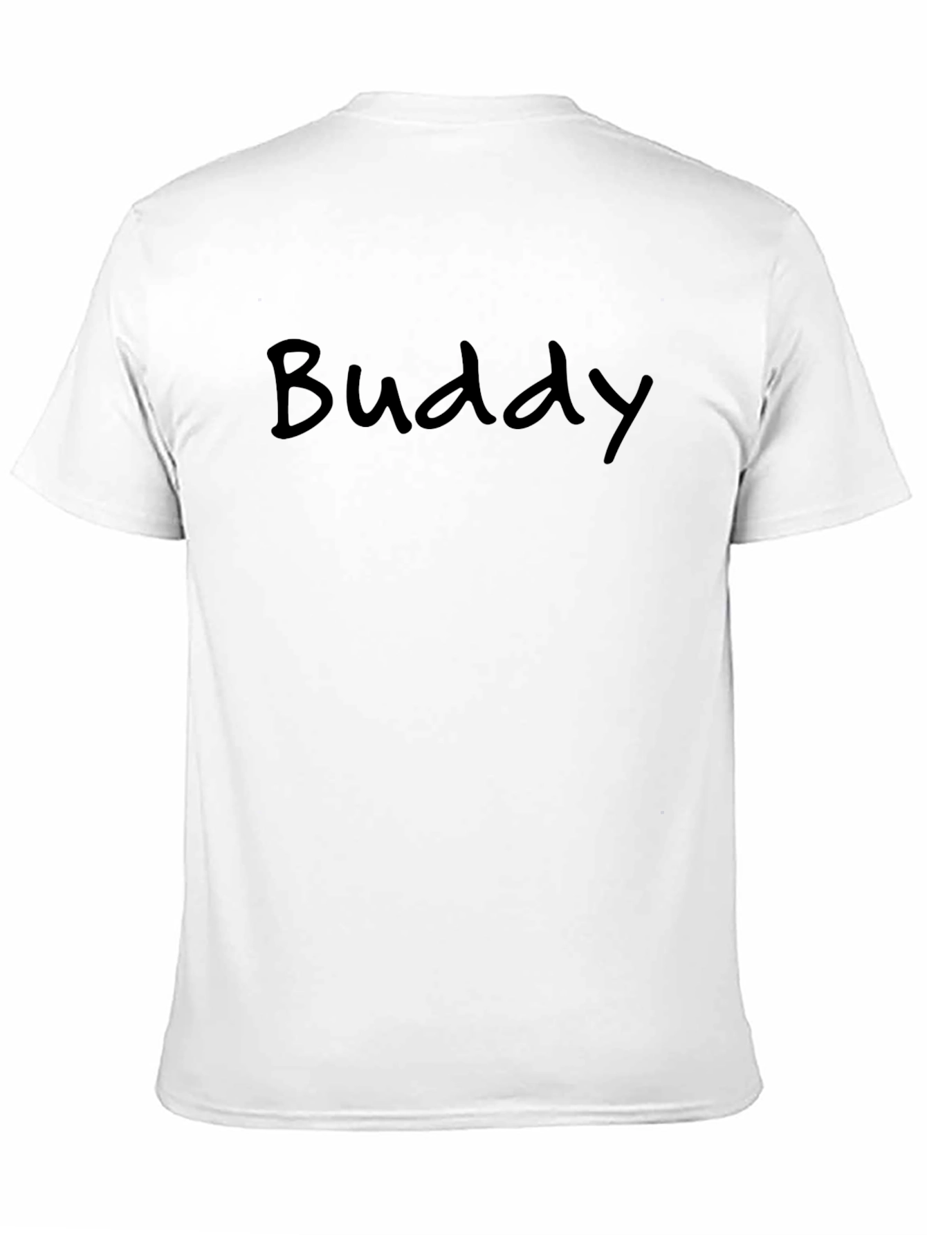 Buddy Black Graphic Tee Shirt - Casual Style
