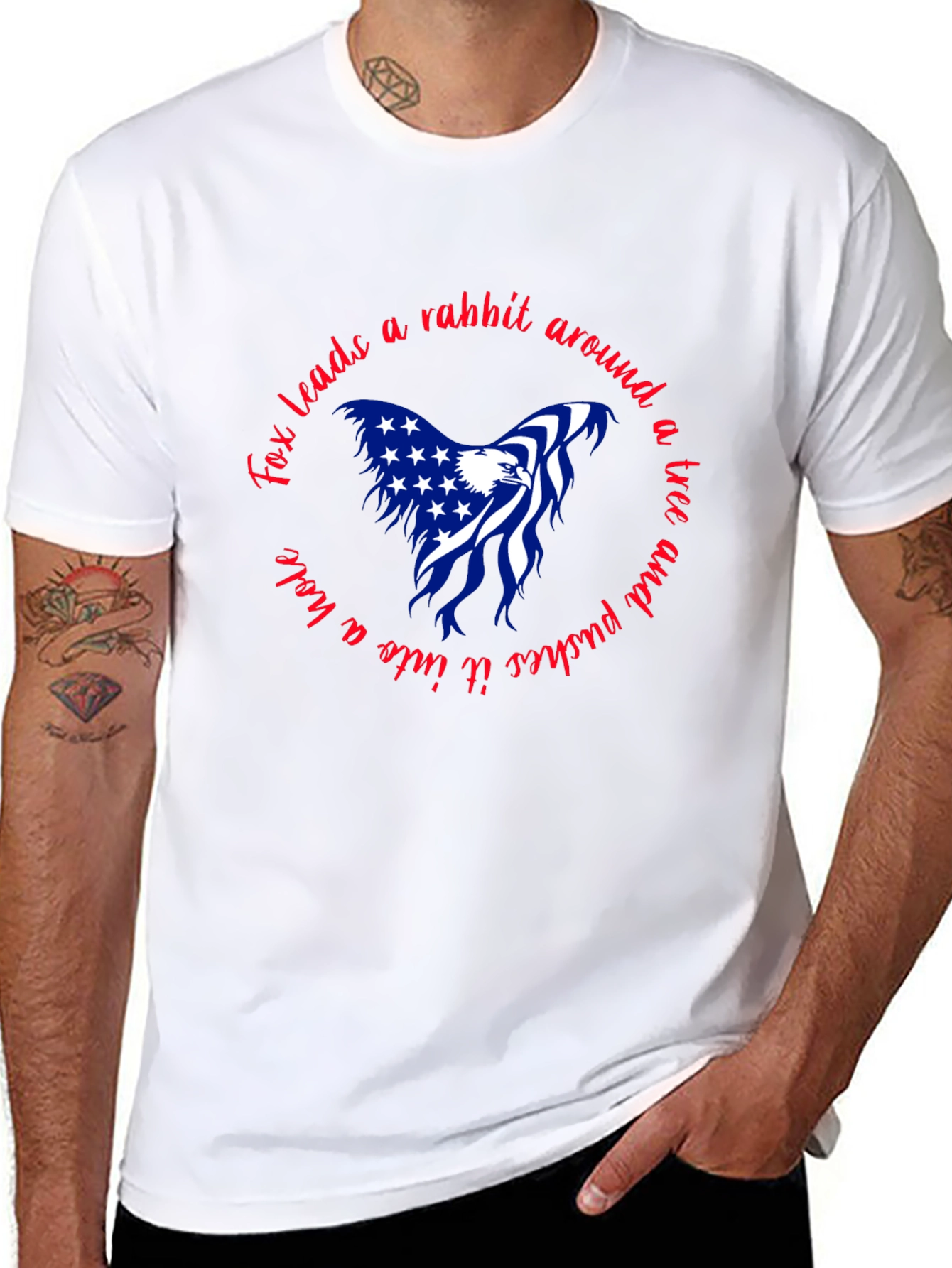 Fox & Rabbit Graphic Tee