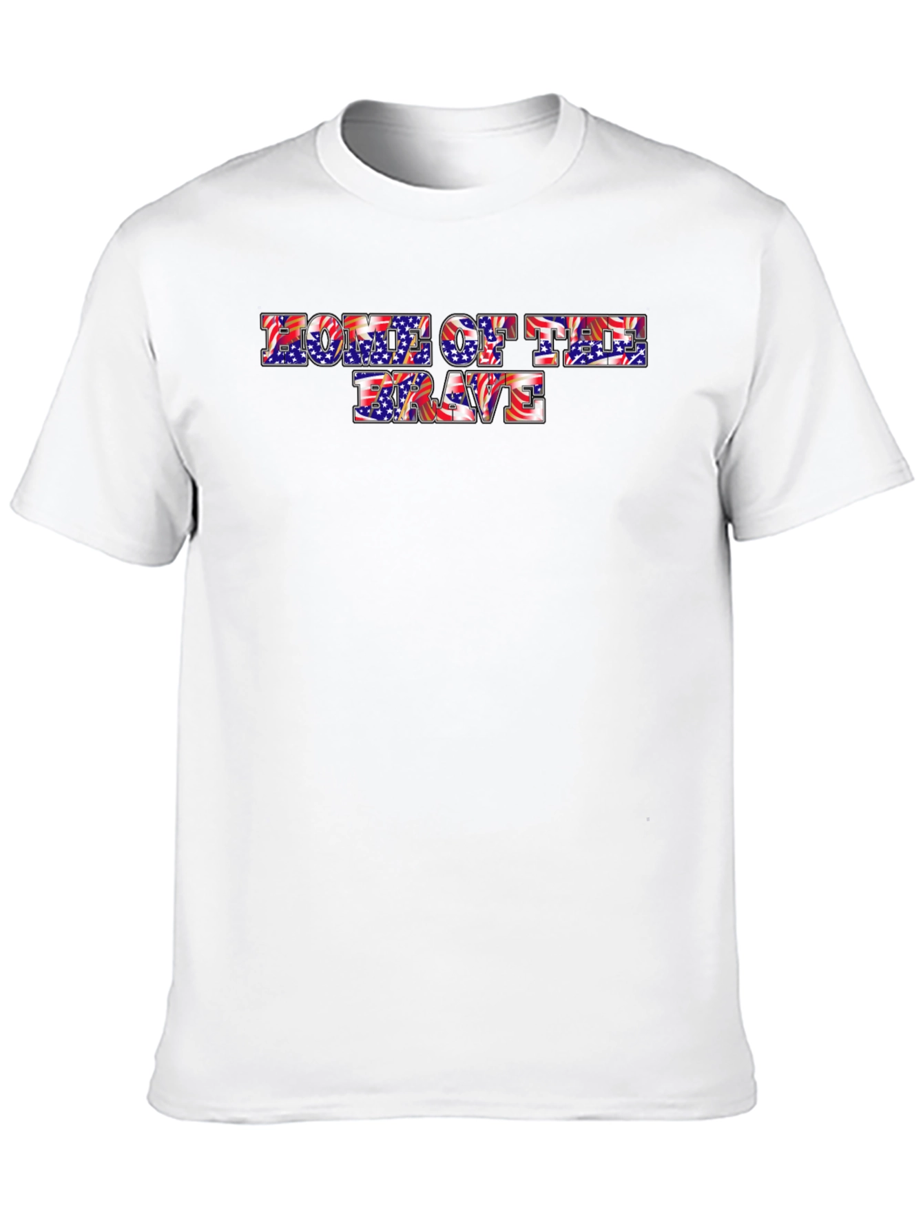 Patriotic Home of the Brave T-Shirt