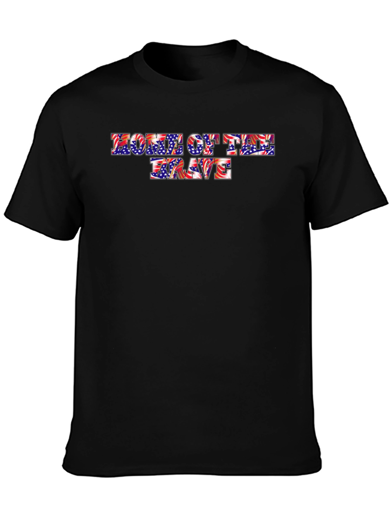Patriotic Home of the Brave T-Shirt
