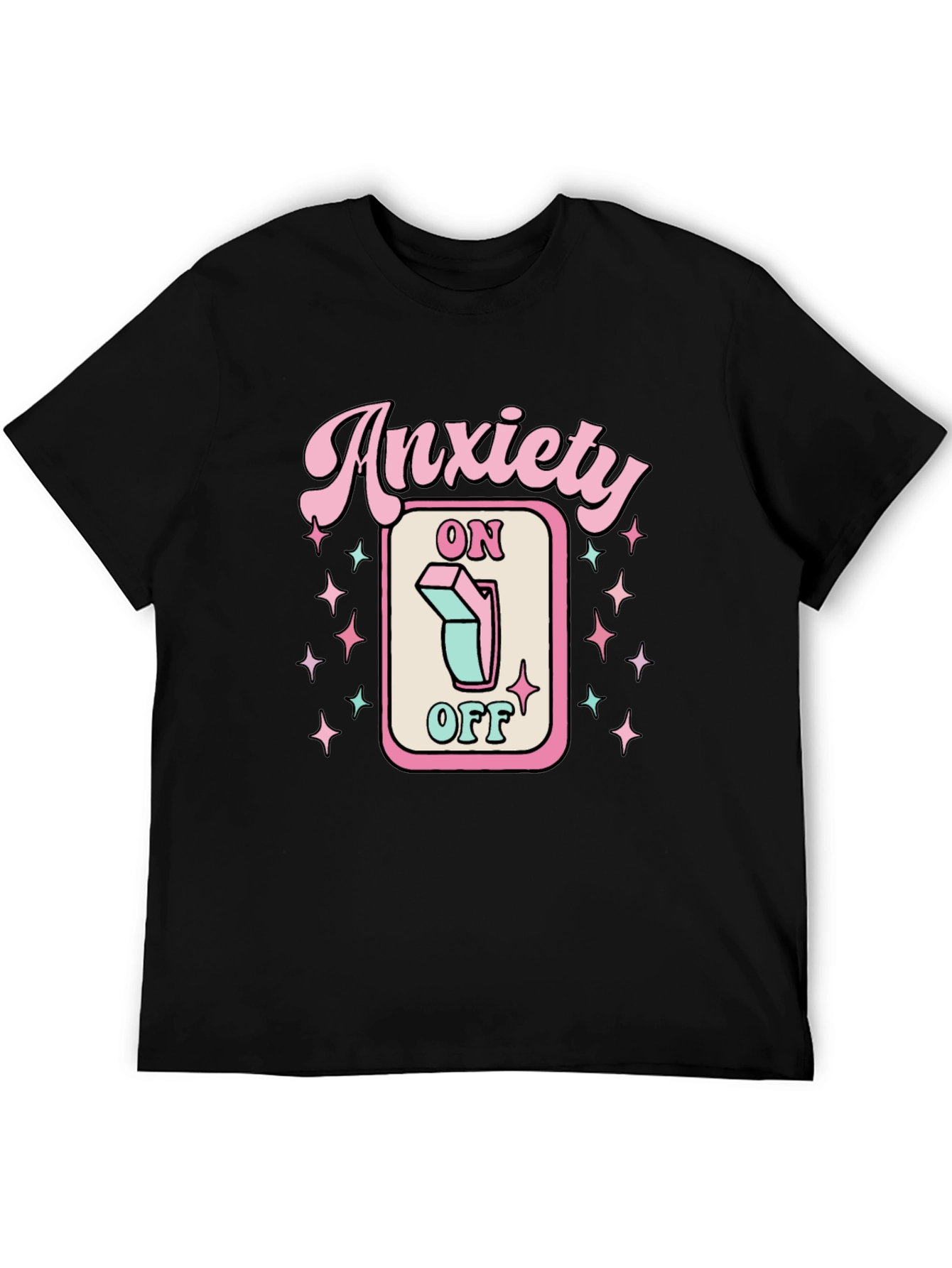 Anxiety On/Off T-Shirt | Graphic Tee