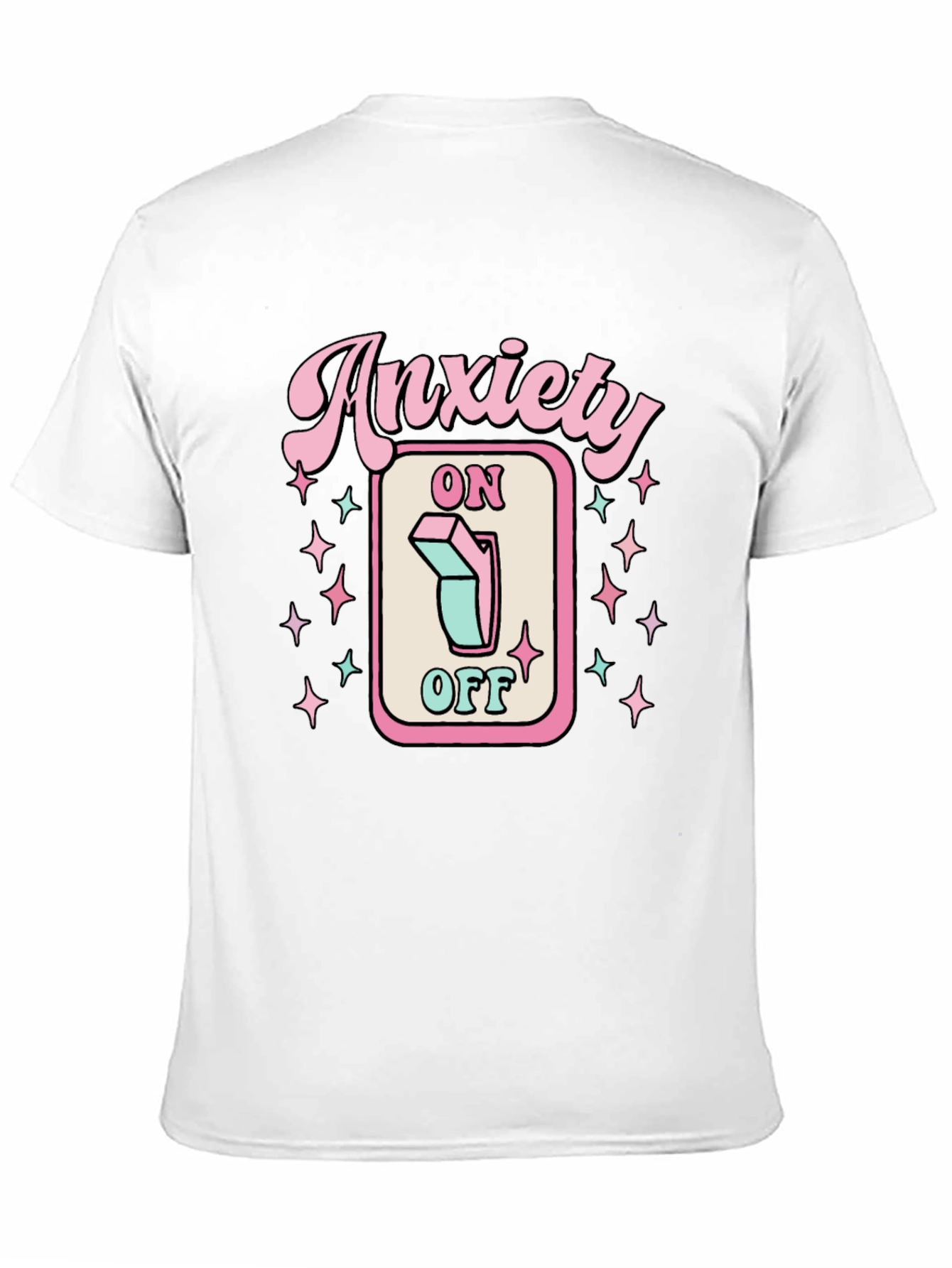 Anxiety On/Off T-Shirt | Graphic Tee