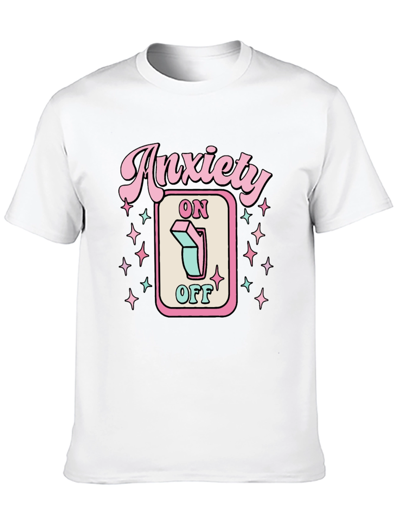 Anxiety On/Off T-Shirt | Graphic Tee